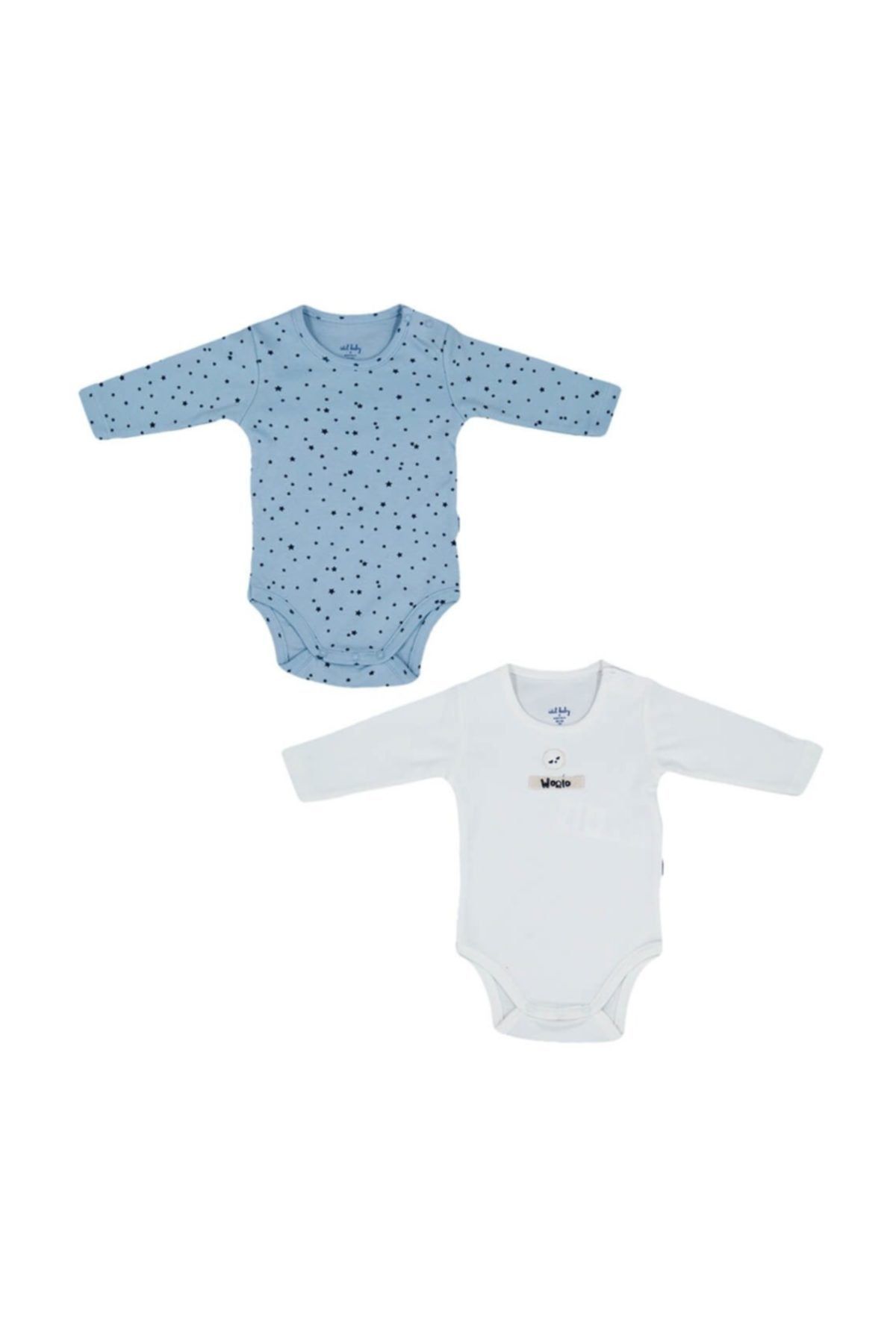 İDİL BABY Uzun Kollu 2'li Bebek Body 13527