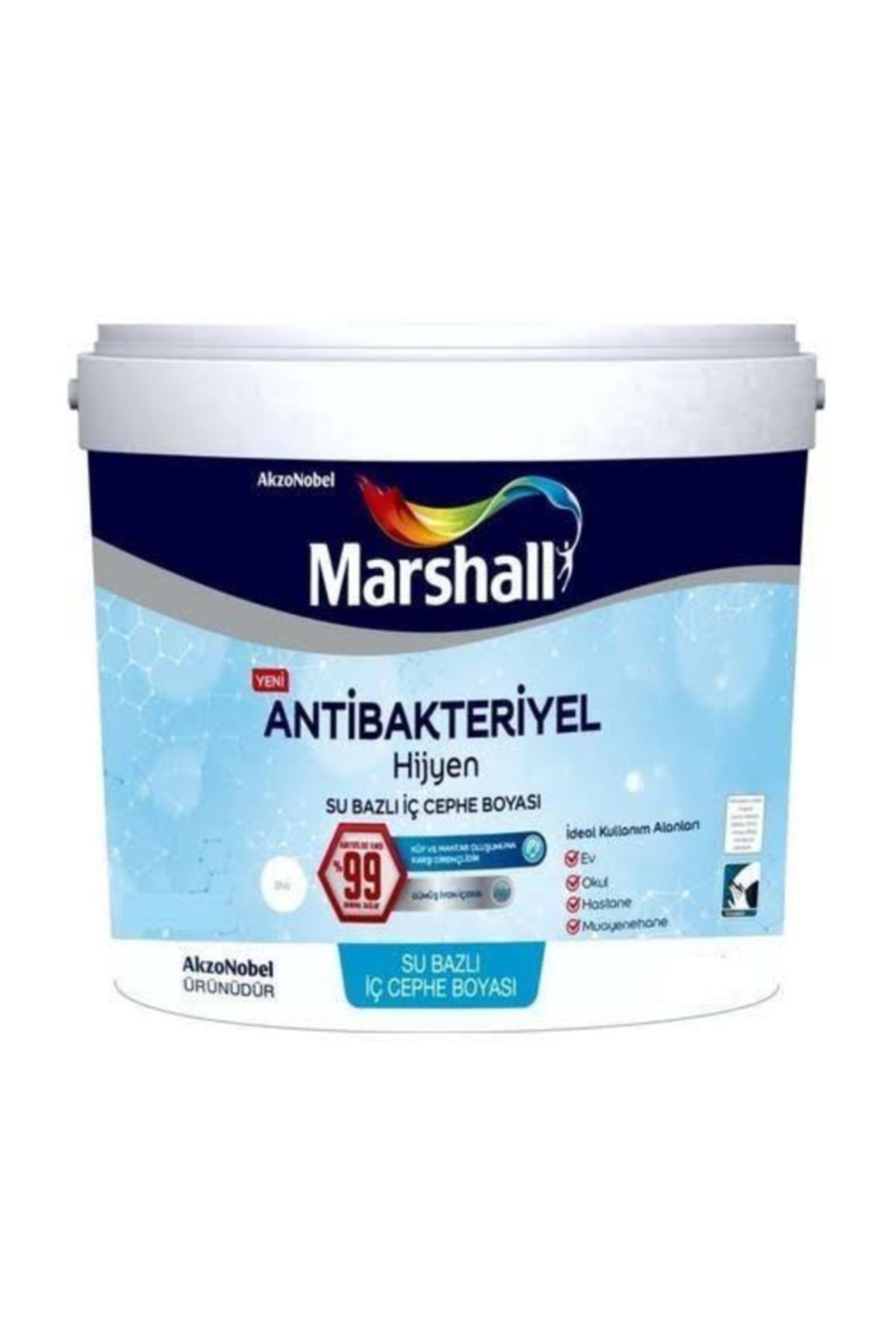 marshall antibakteriyel hijyen ic cephe boya 2 5 lt lavanta esintisi fiyati yorumlari trendyol