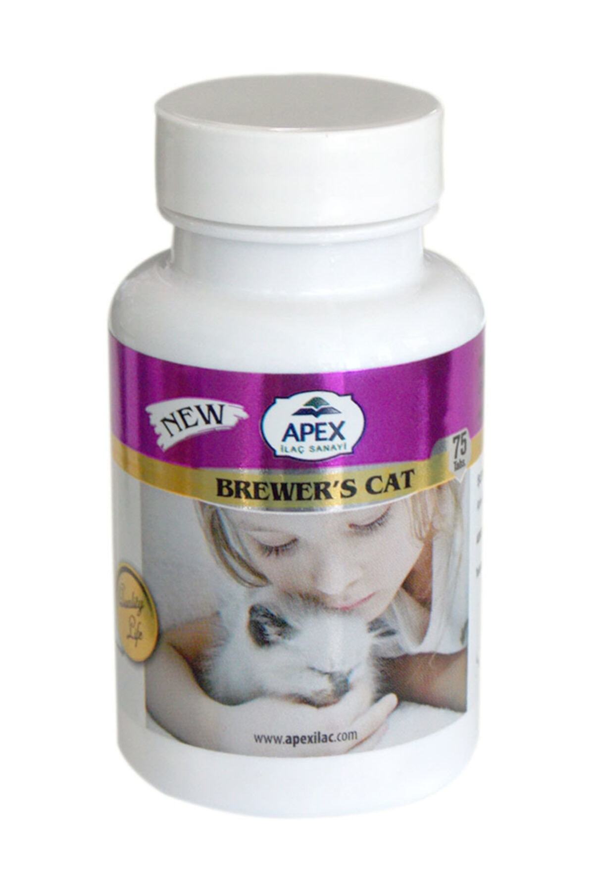 Apex Brewers Kedi Tüy Geliştirici Tablet 75 Adet