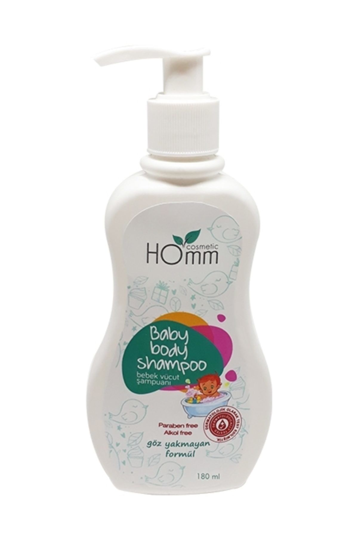 HOMMCOZMETİC Homm Bebek Vücut Şampuanı 180 Ml