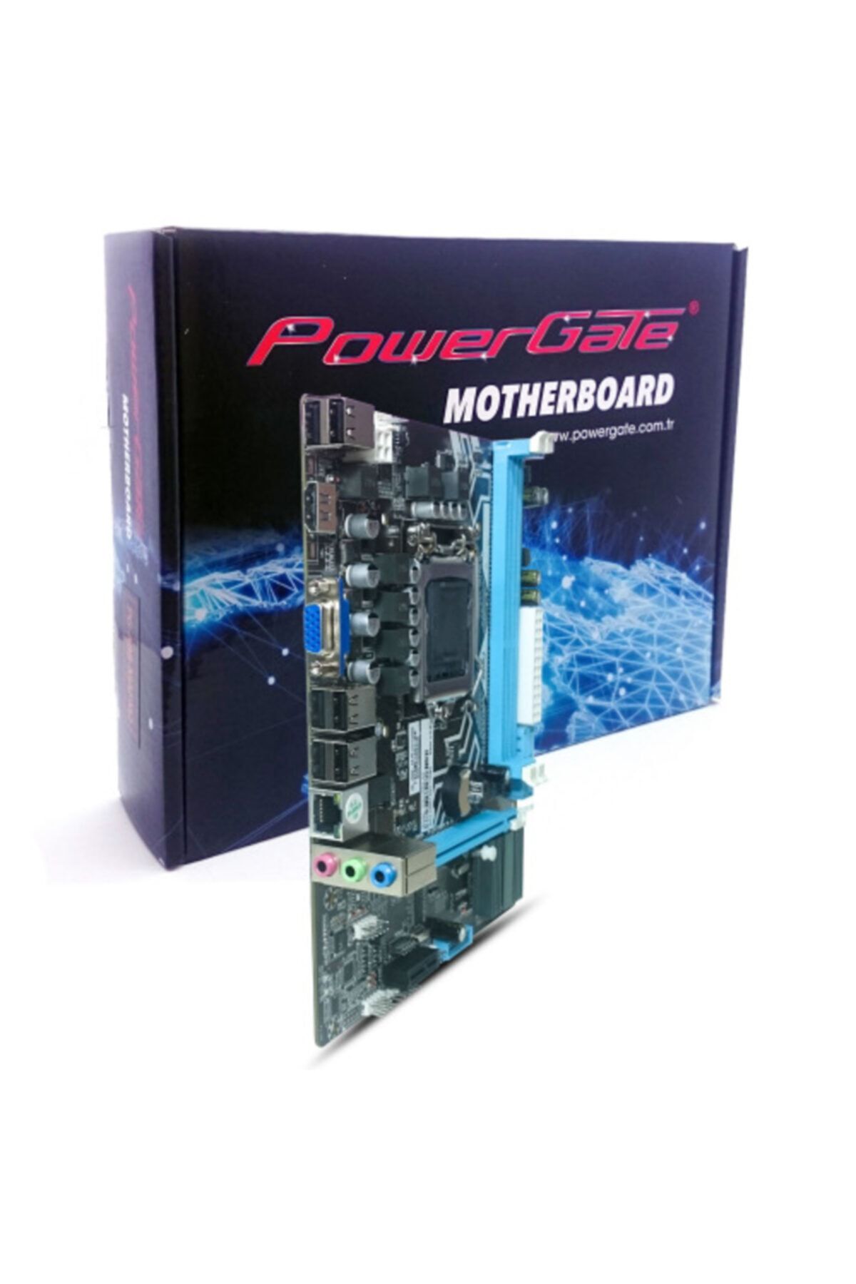 Powergate Pg-h55m-ar S/l/v Ddr3 Hdmı, D-sub Lga1156