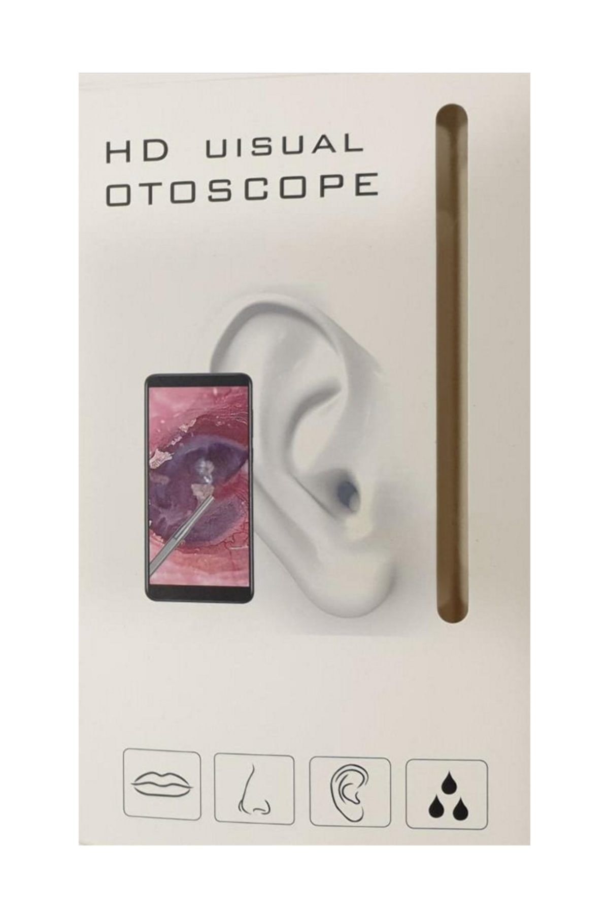 AteşTech Otoscope Kamera Wireless Özellikli Led Işıklı - Android&ios Uyumlu