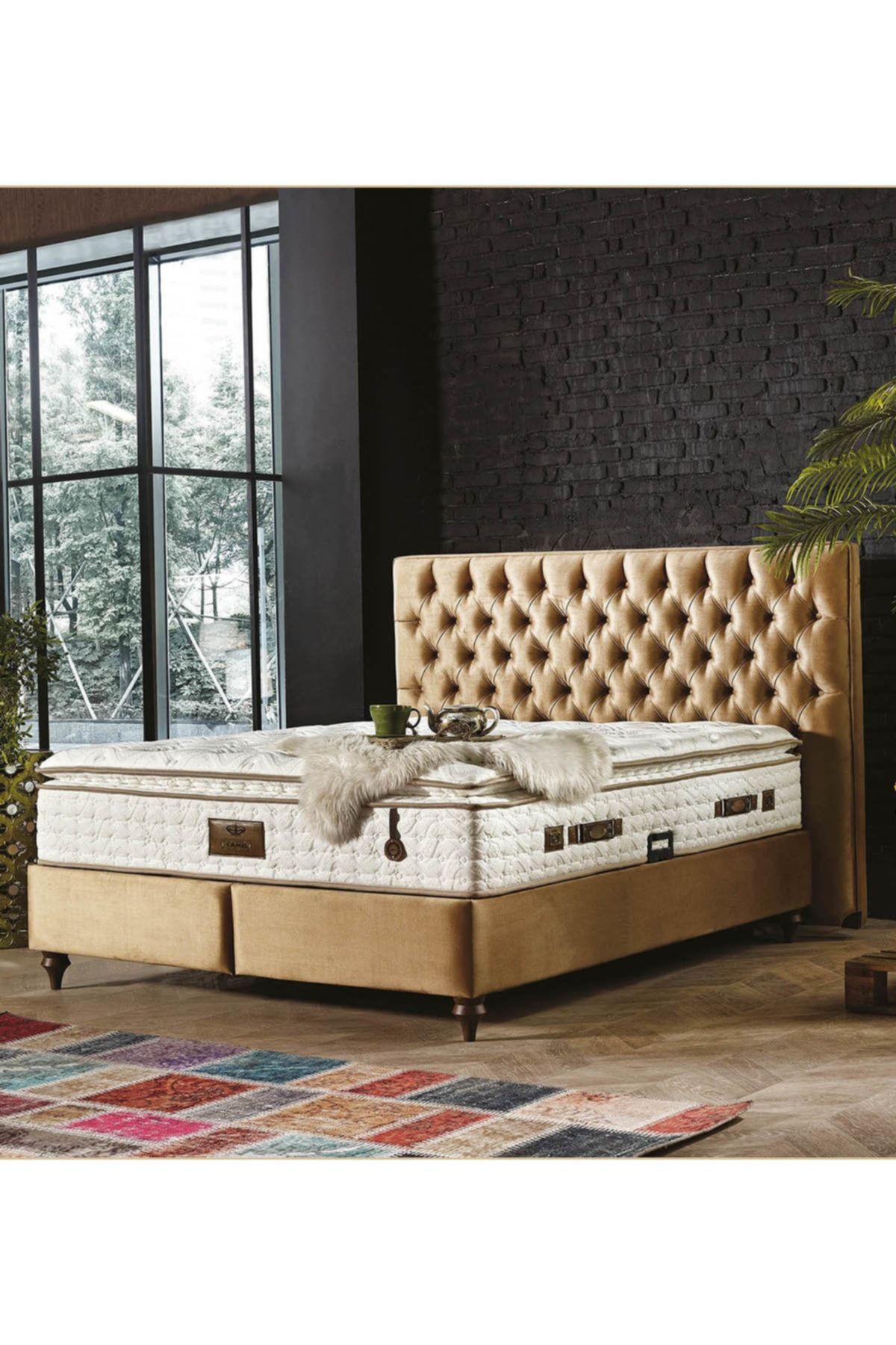 dormir yatak dormir camel cift kisilik yatak fiyati yorumlari trendyol