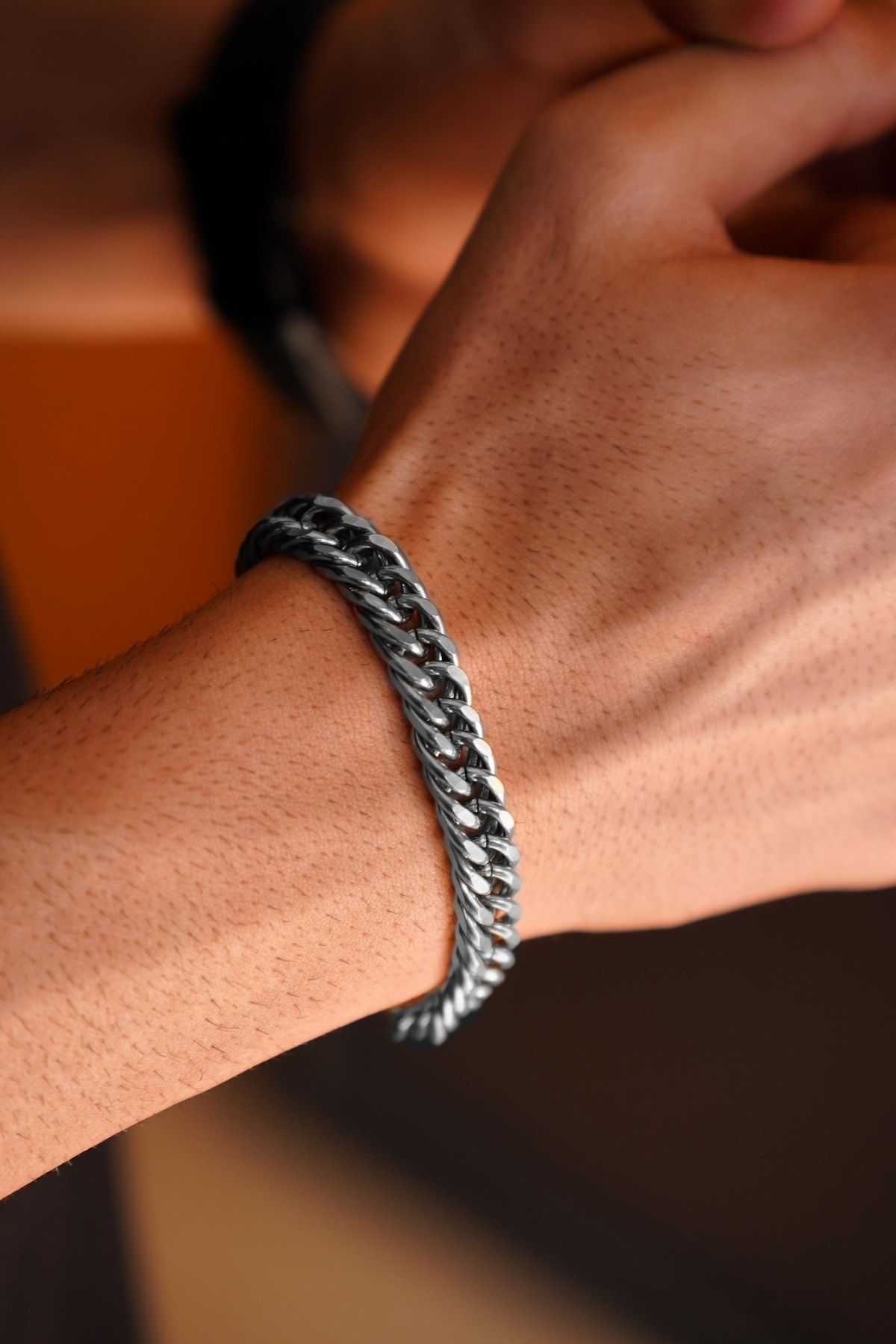 Thick cuban bracelet shop