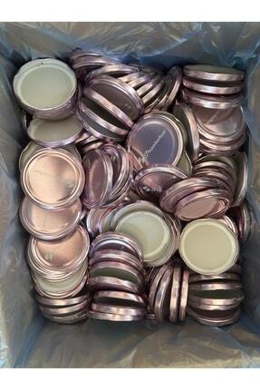 20 Adet Mor Konserve Kapağı Metal Silikonlu Image 0