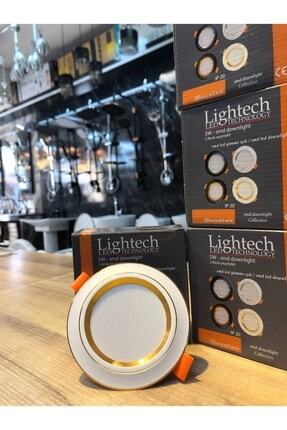 5 Watt 3 Renk Led Spot Beyaz Gold Kasa 3 Modlu Beyaz-Günışığı-Sıcak Beyaz 3ü1Arada Image 0