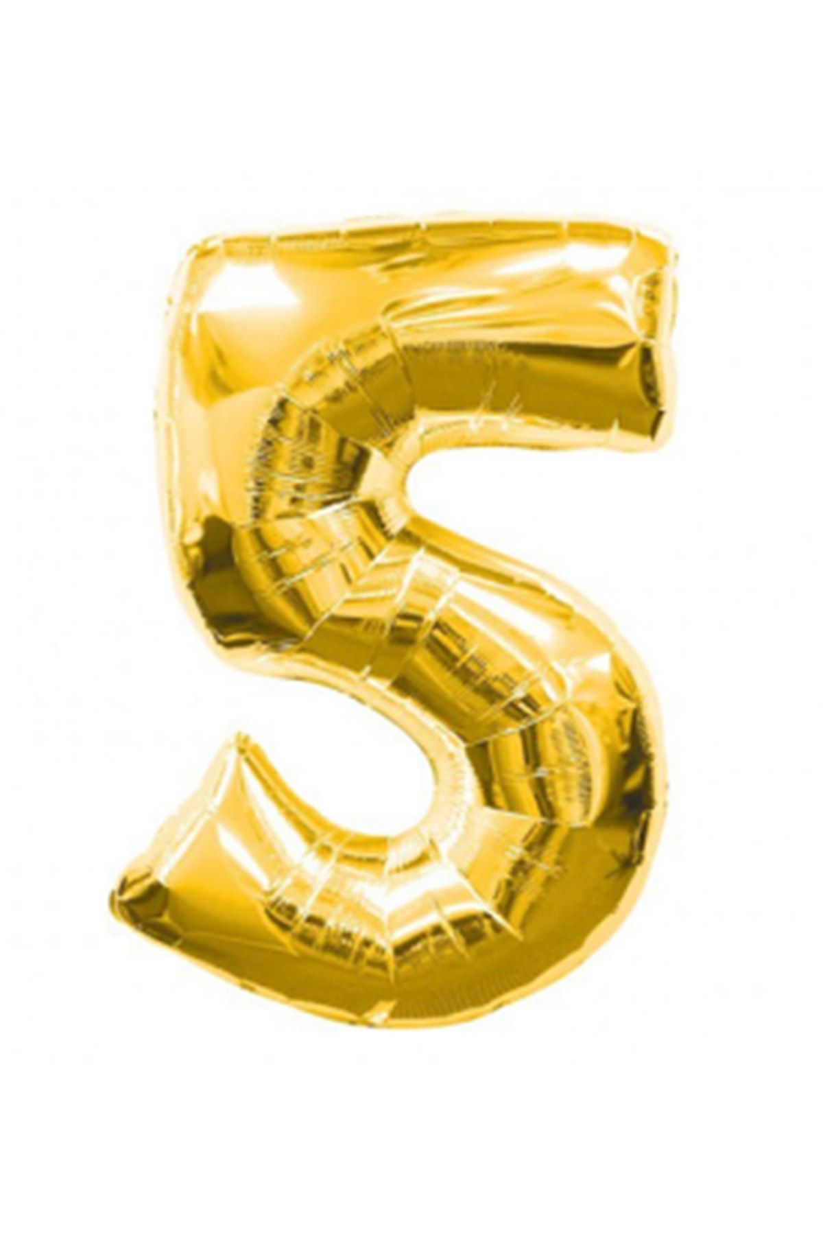 Gold number online 5 balloon