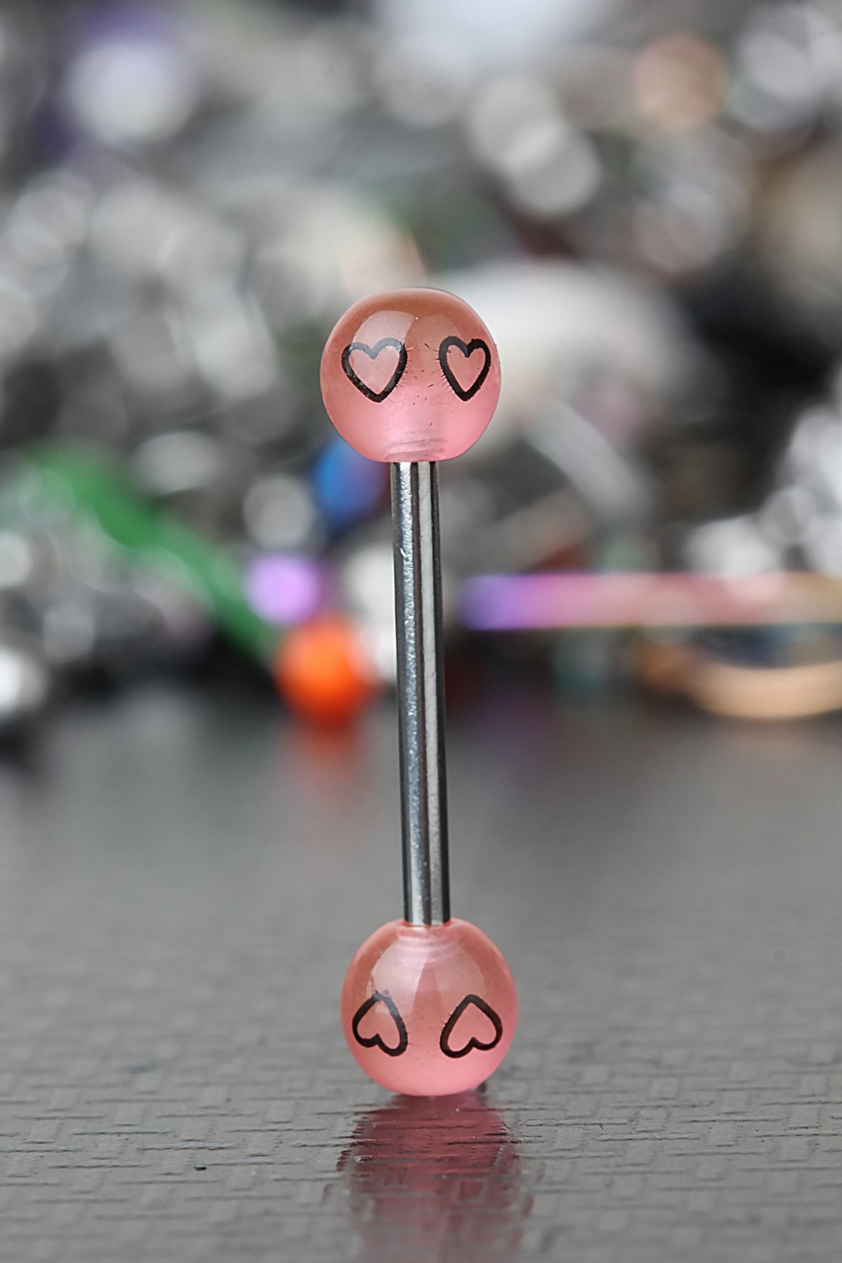 Heart sales tongue piercing
