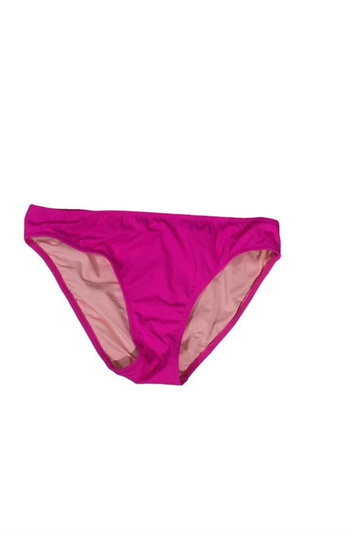 BELLA NOTTE Magic of the Night Dark pink Bikini Bottom P13a - Trendyol
