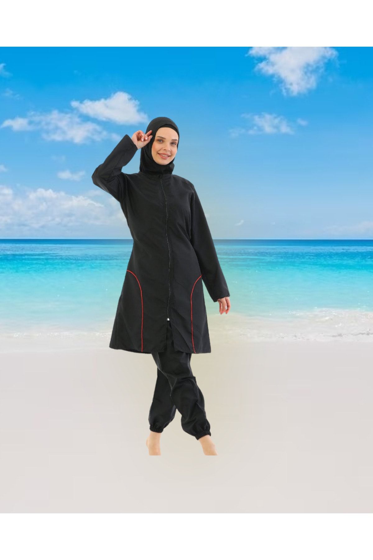 Uniquerrs Women s King Size Parachute Model Wide Leg Zippered