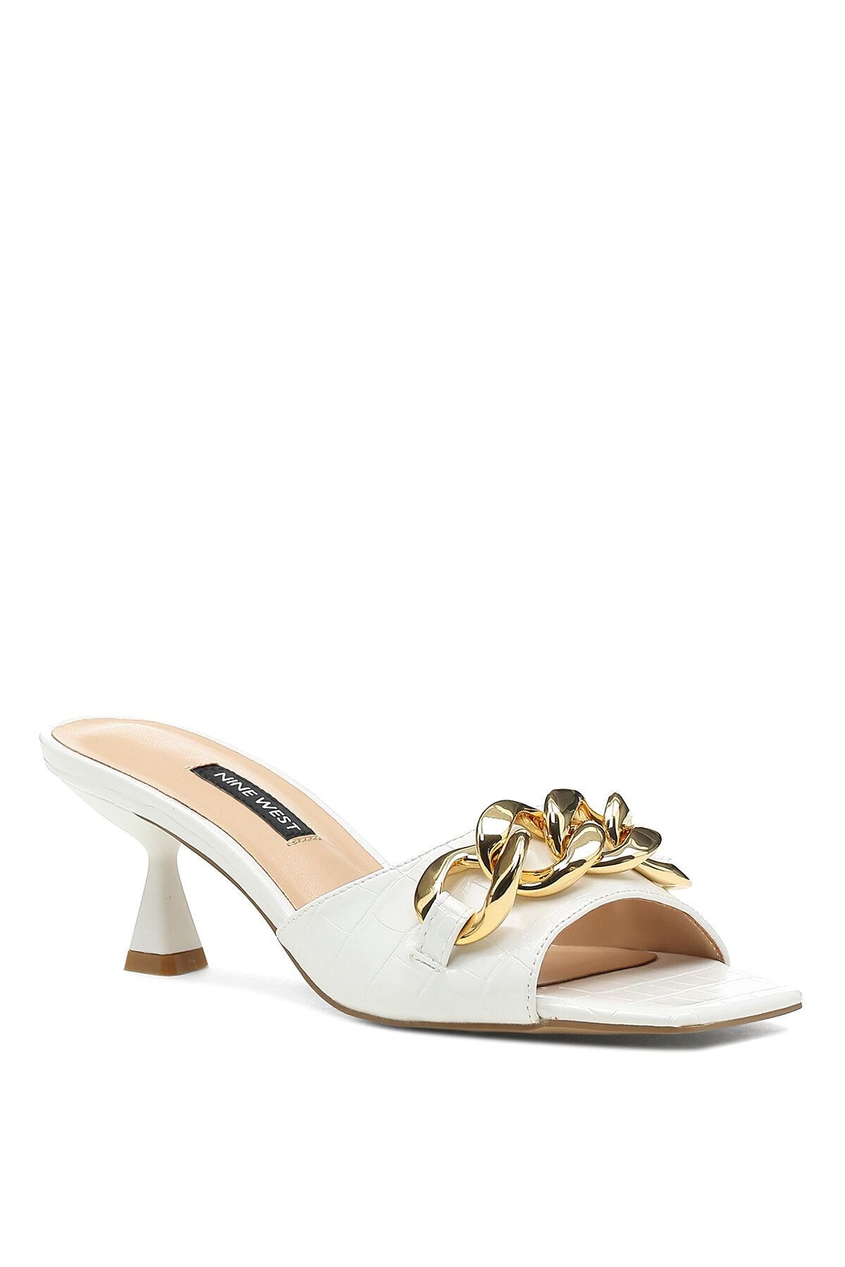 Nine west shop white mules