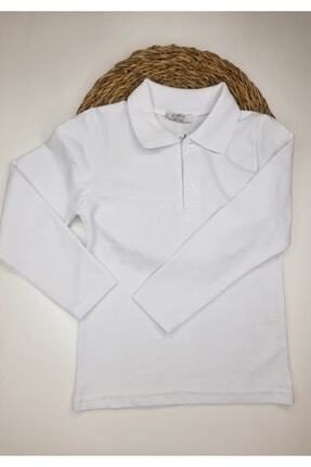 Polo Yakalı Lacoste Unisex Çocuk Uzun Kollu Sweatshirt Image 0