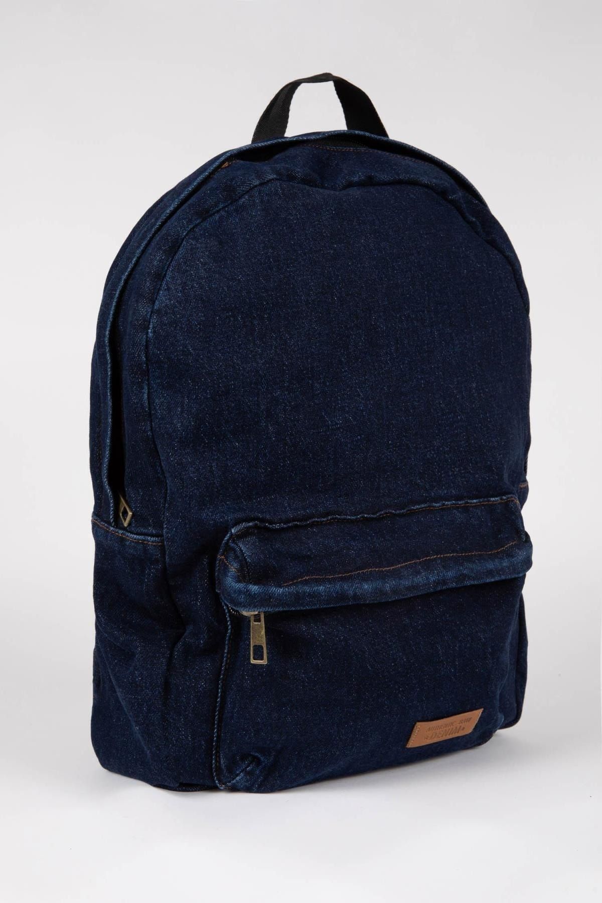 Denim backpack urban outfitters top
