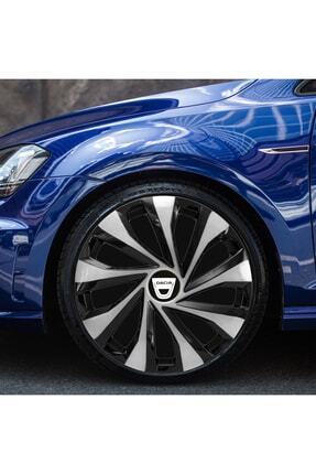 Dacia Dokker 16 Inç Uyumlu Jant Kapağı 4'lü Takım Gri 1416 Image 0