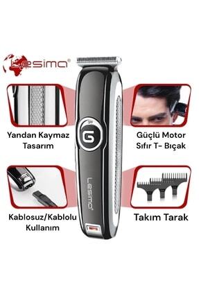 Erkek Siyah Tıraş Makinesi Ls-1000 Image 0