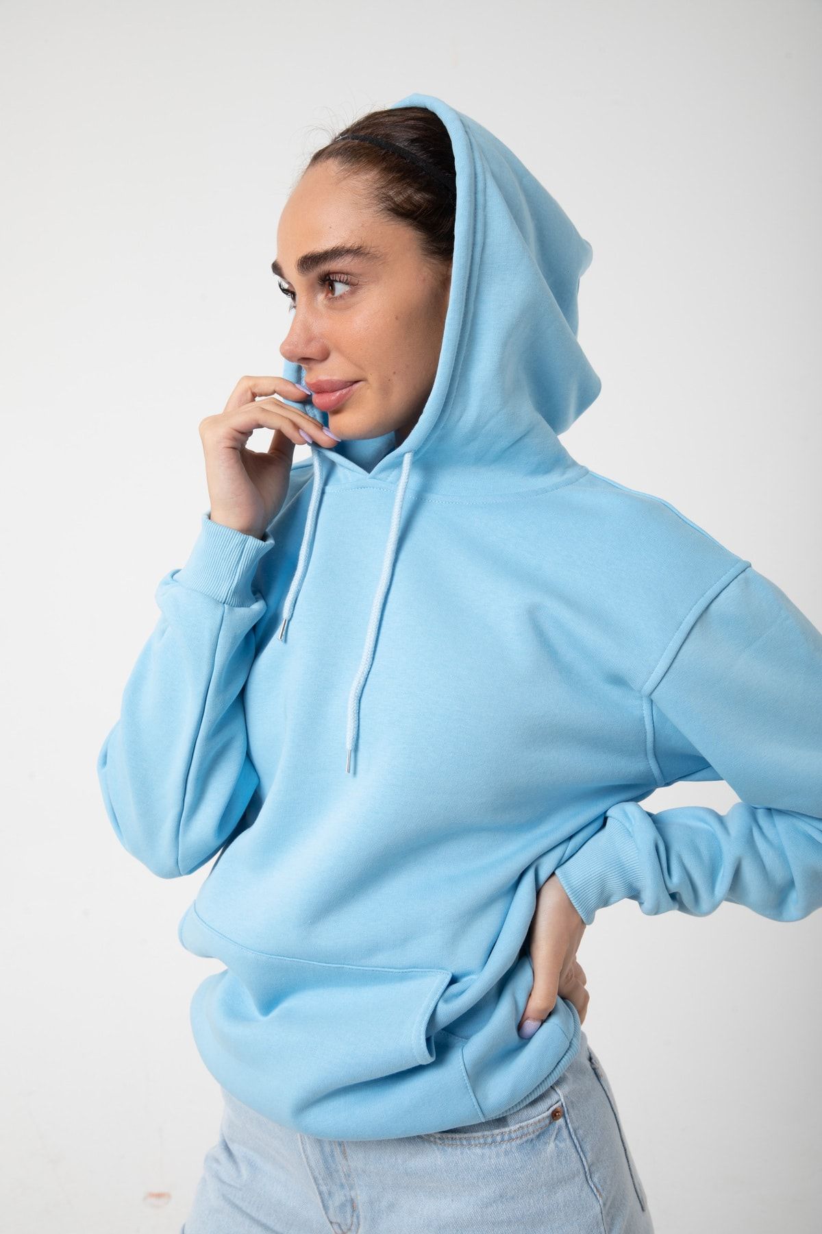 100 percent 2025 cotton hoodie women's