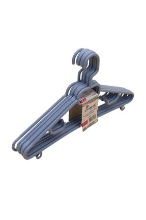 Zp-110 Standart Plastik Askı 6 Lı Mavi-69 Image 0