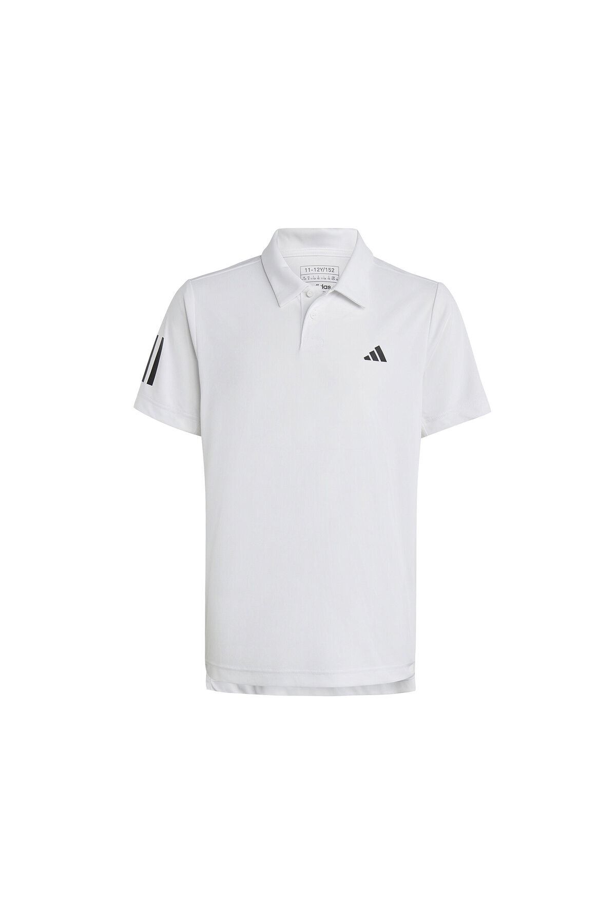 Adidas white sales collar t shirt