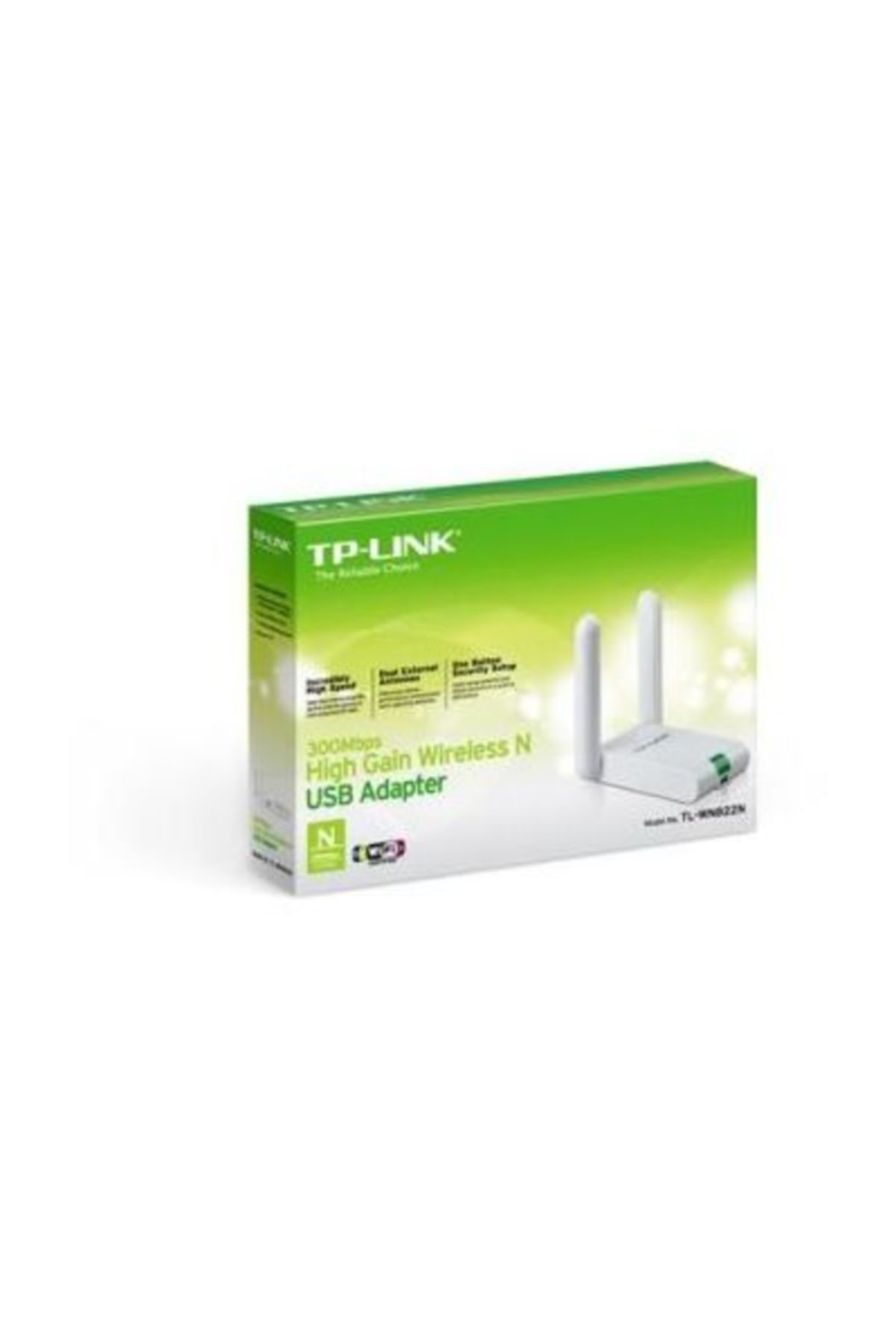 TPLINK Tp-Link Tl-Wn822N 300Mbps Wi-Fi 2X3Dbi Usb Adaptör