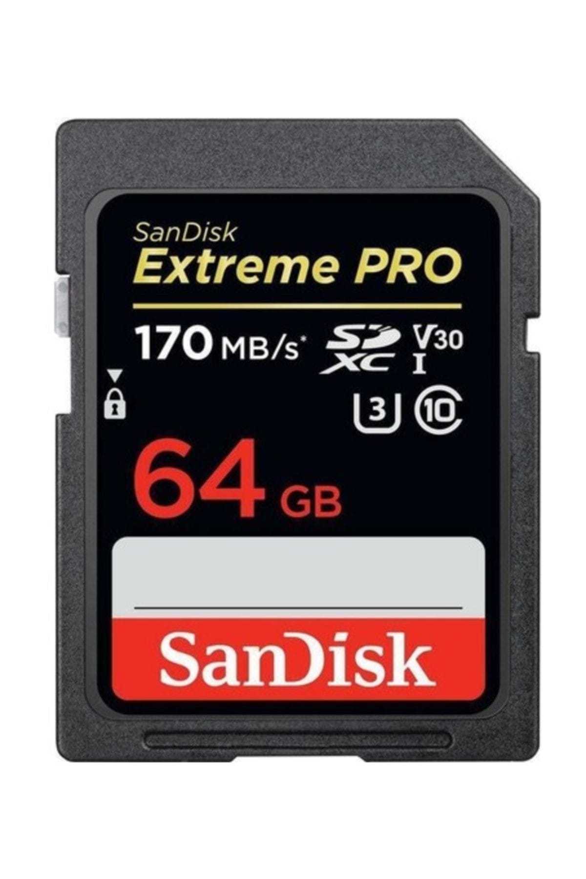 SanDisk Extreme Pro 64 GB SDXC 170MB/s Hafıza Kartı SDSDXXY-064G-GN4IN