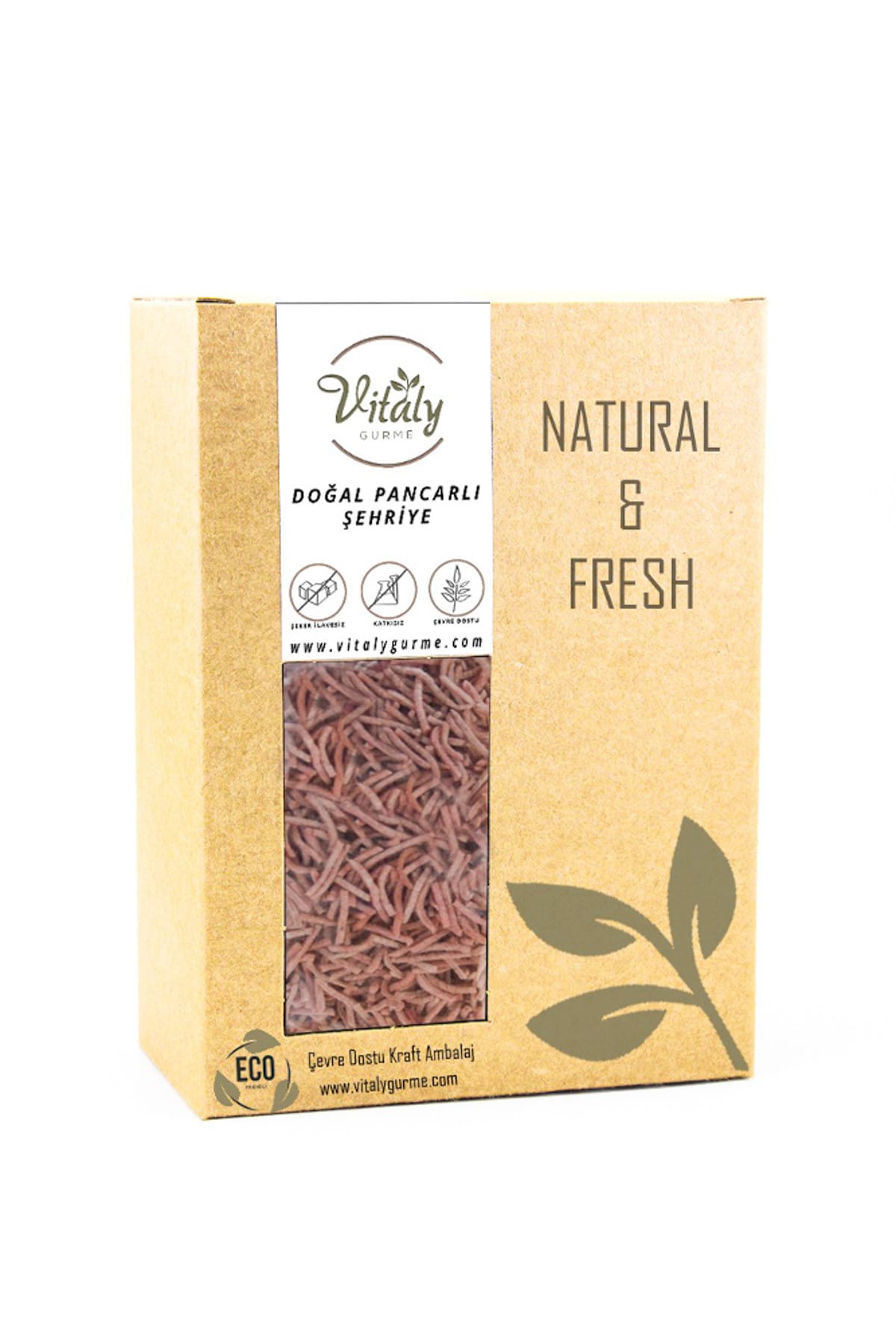 Vitaly Gurme Doğal Pancarlı Şehriye