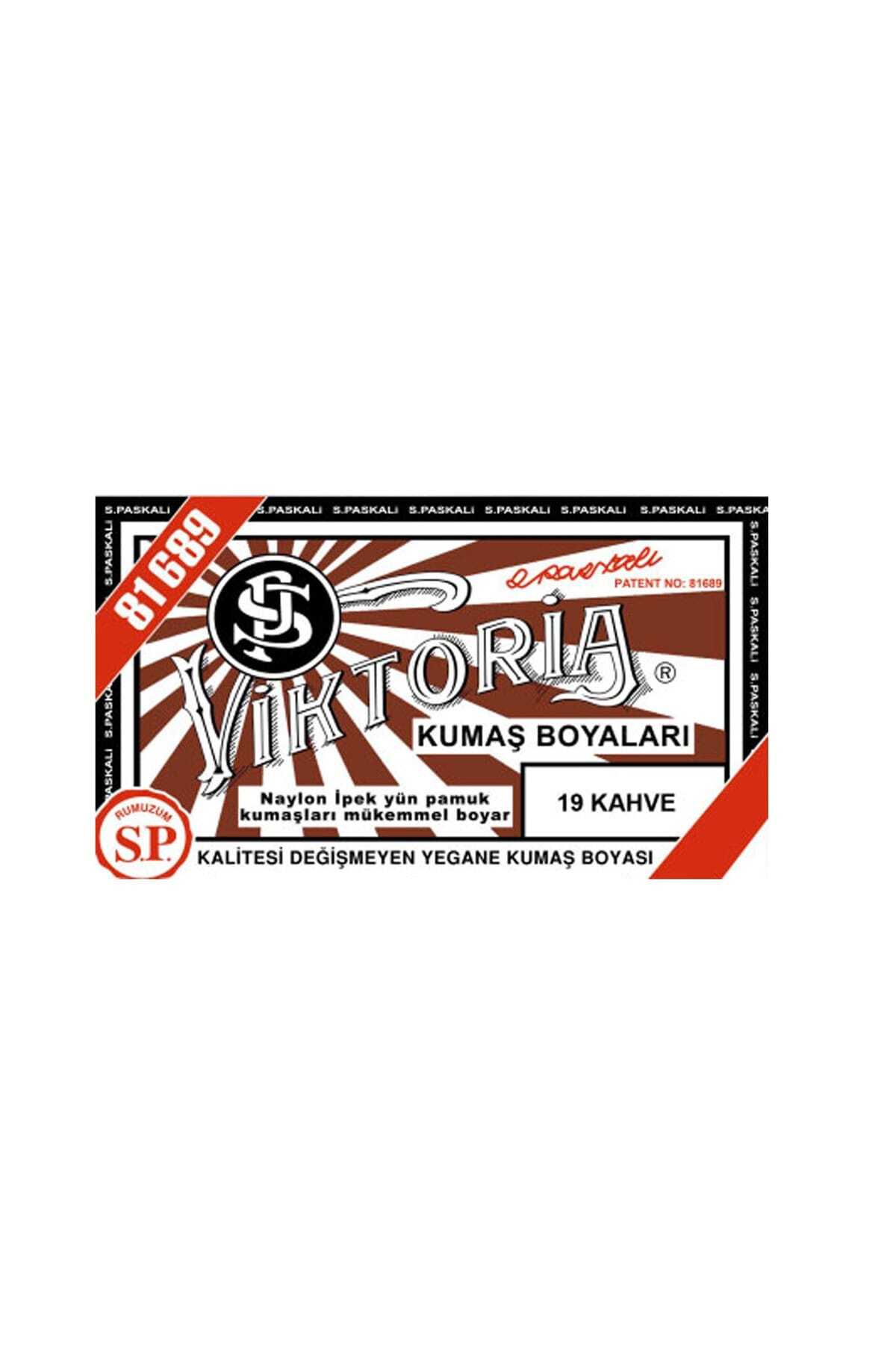 Viktoria Kumaş Boyası Kahve Rengi (Adet) Viktoria