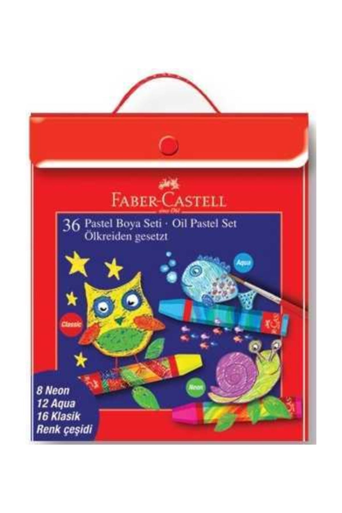 Adel FABER  CASTELL 36  PASTEL BOYA SETİ