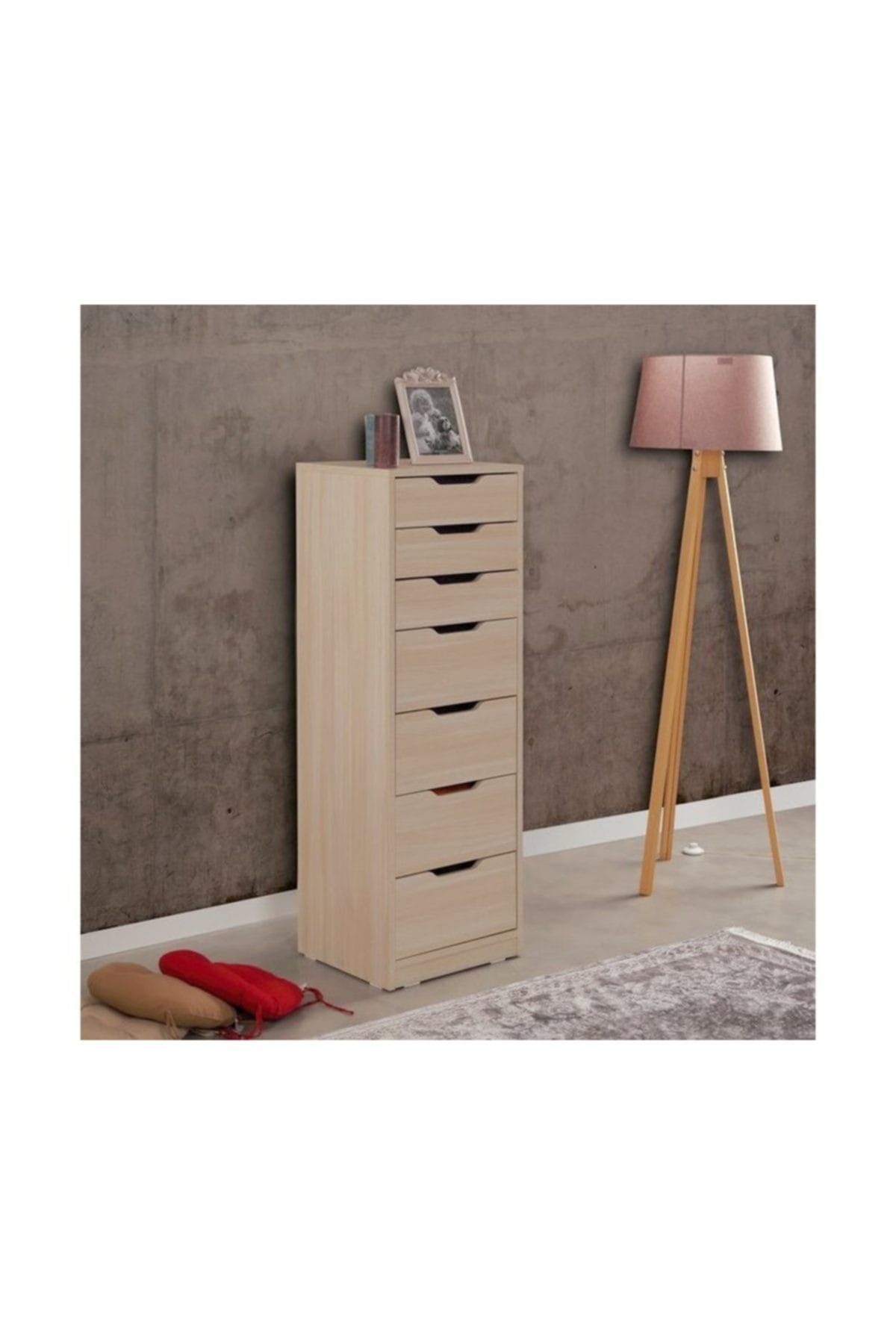 Vivense Flow Şifonyer Oak Meşe