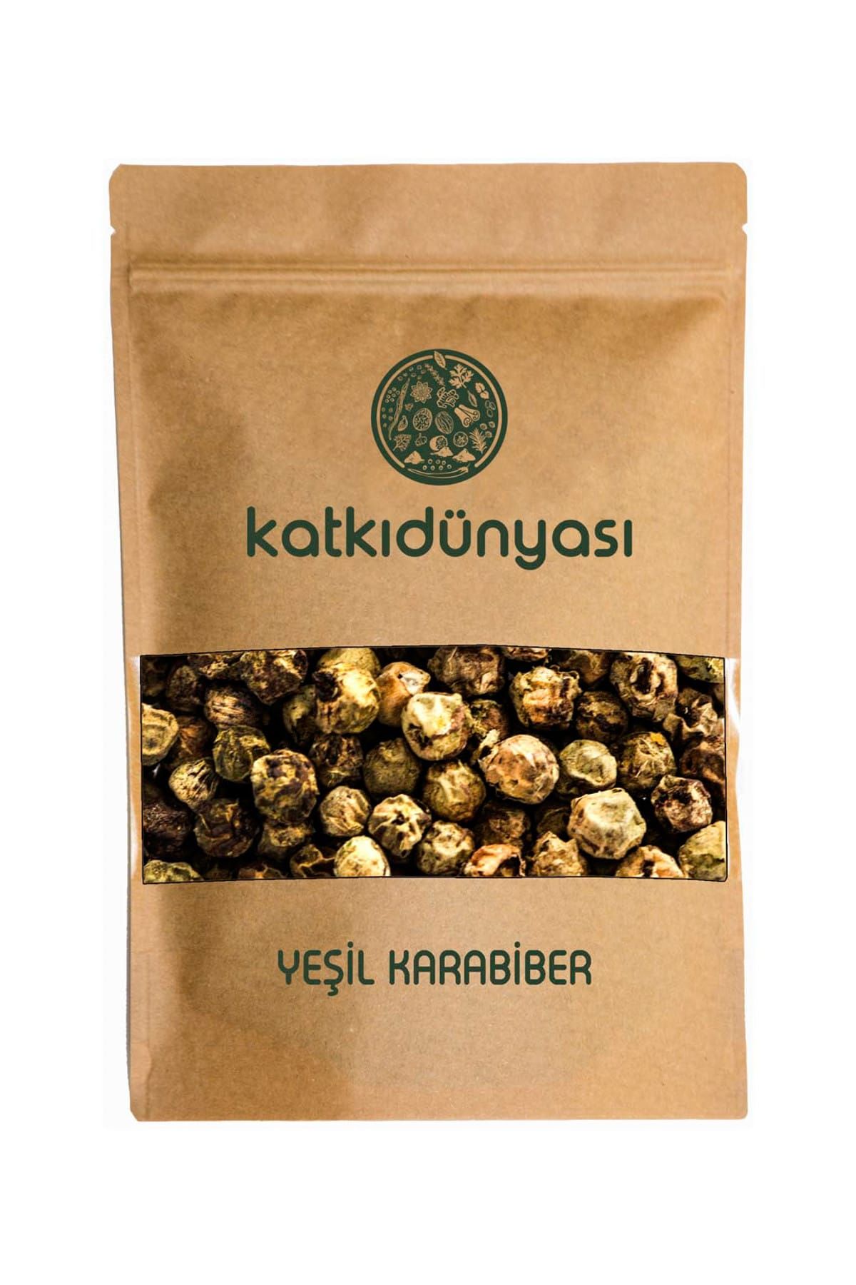 Katkı Dünyası Yeşil Karabiber 250 Gr