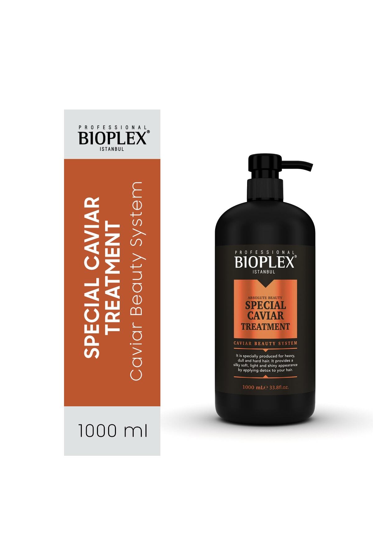 Bioplex Havyar Onarıcı Keratin Saç Bakımı / Caviar Treatment 1000 ml - Özel Formüllü Keratin Saç Bakımı