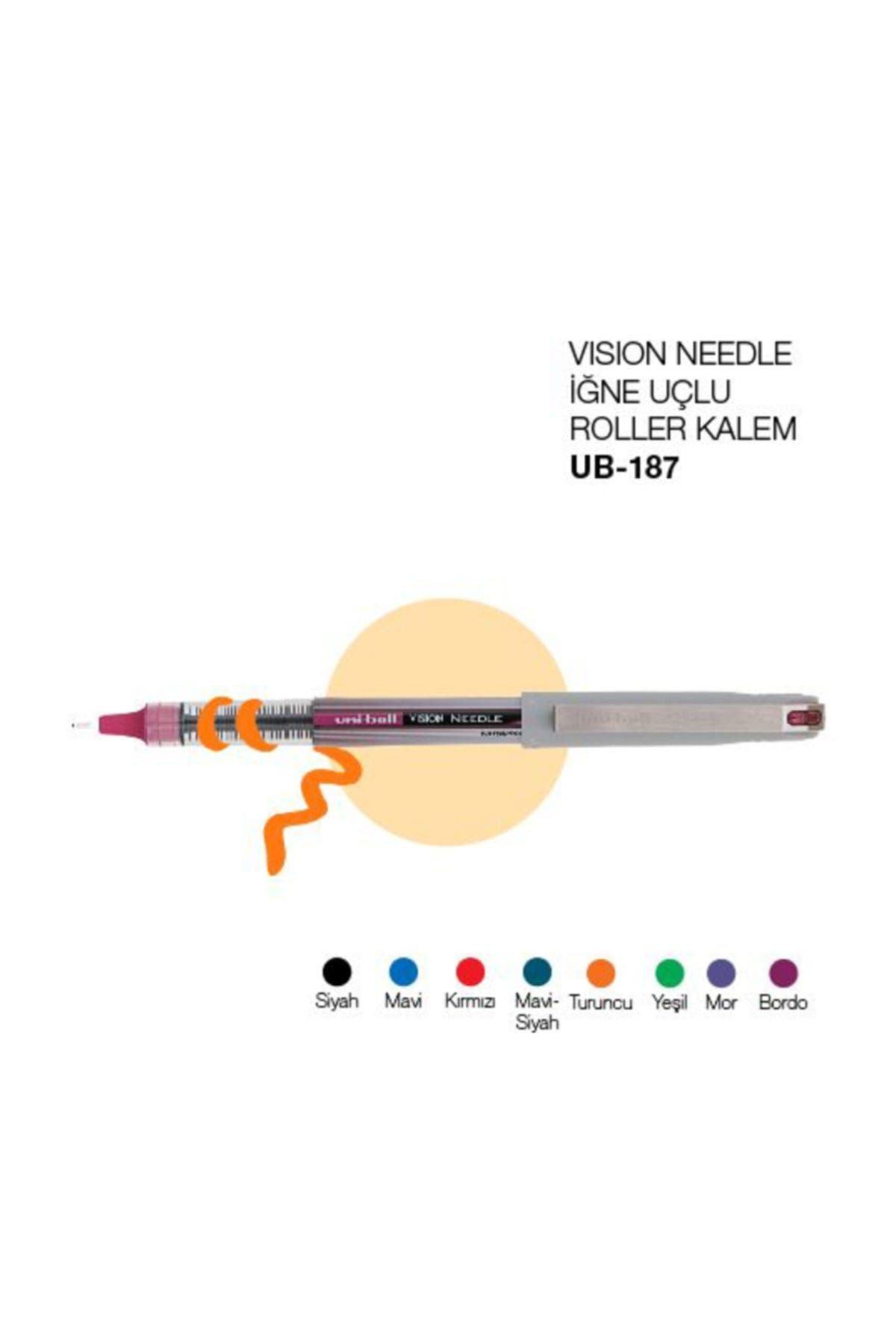 Unibal Uni-Ball Eye Needle 0.7 İğne Uçlu Kalem - Siyah
