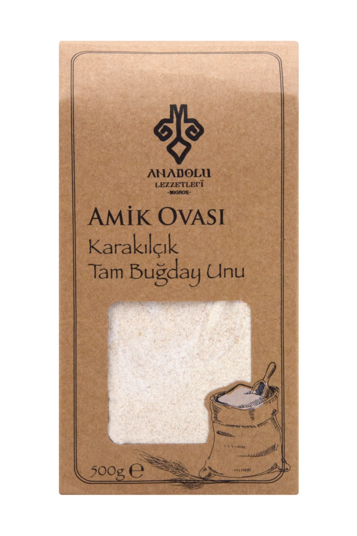 Anadolu Lezzetleri Karakılçık Tam Buğday Unu 500 g