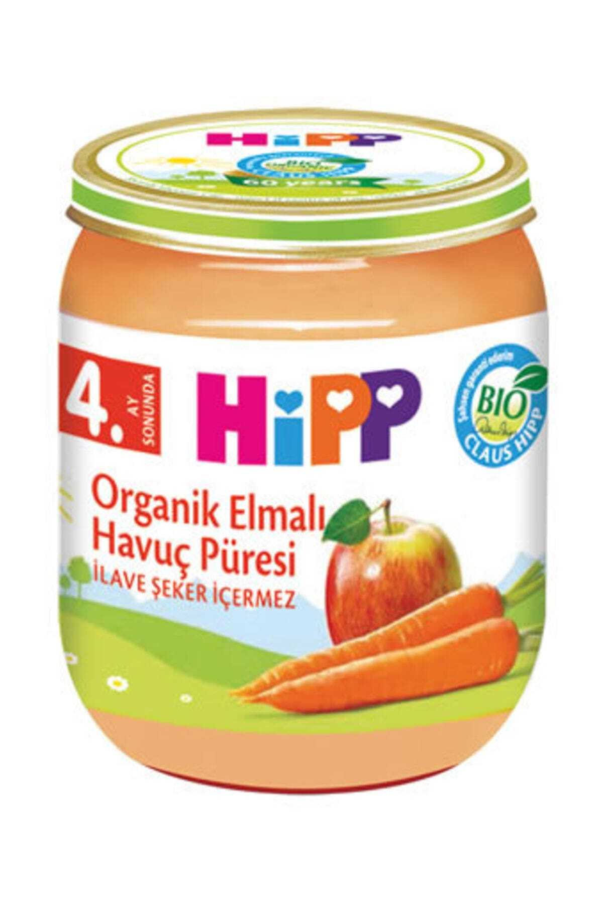 Hipp Organik Elmalı Havuç Püresi 125 gr