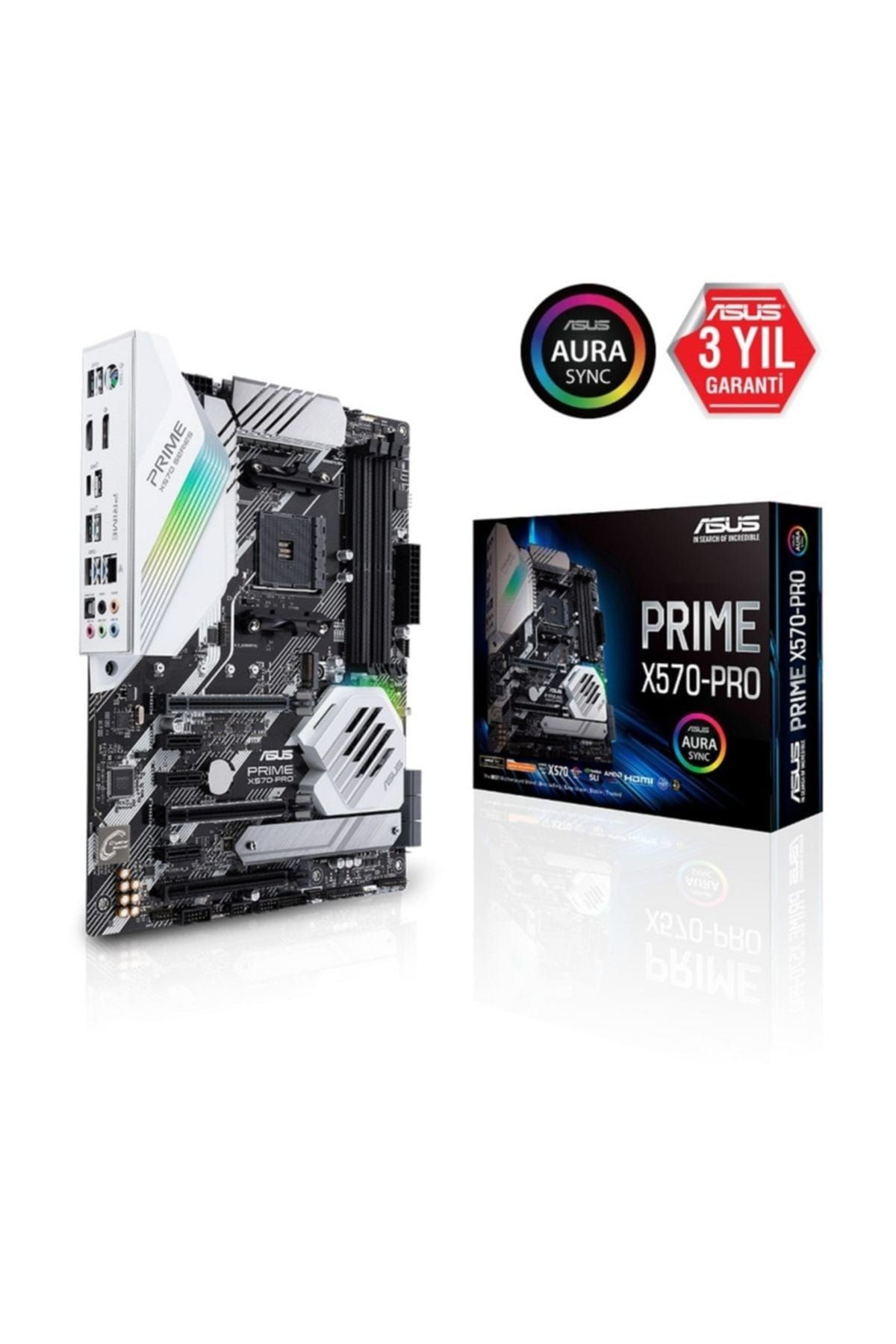 ASUS PRIME X570-PRO DDR4 4400MHz (OC) HDMI DP M.2 ATX AM4