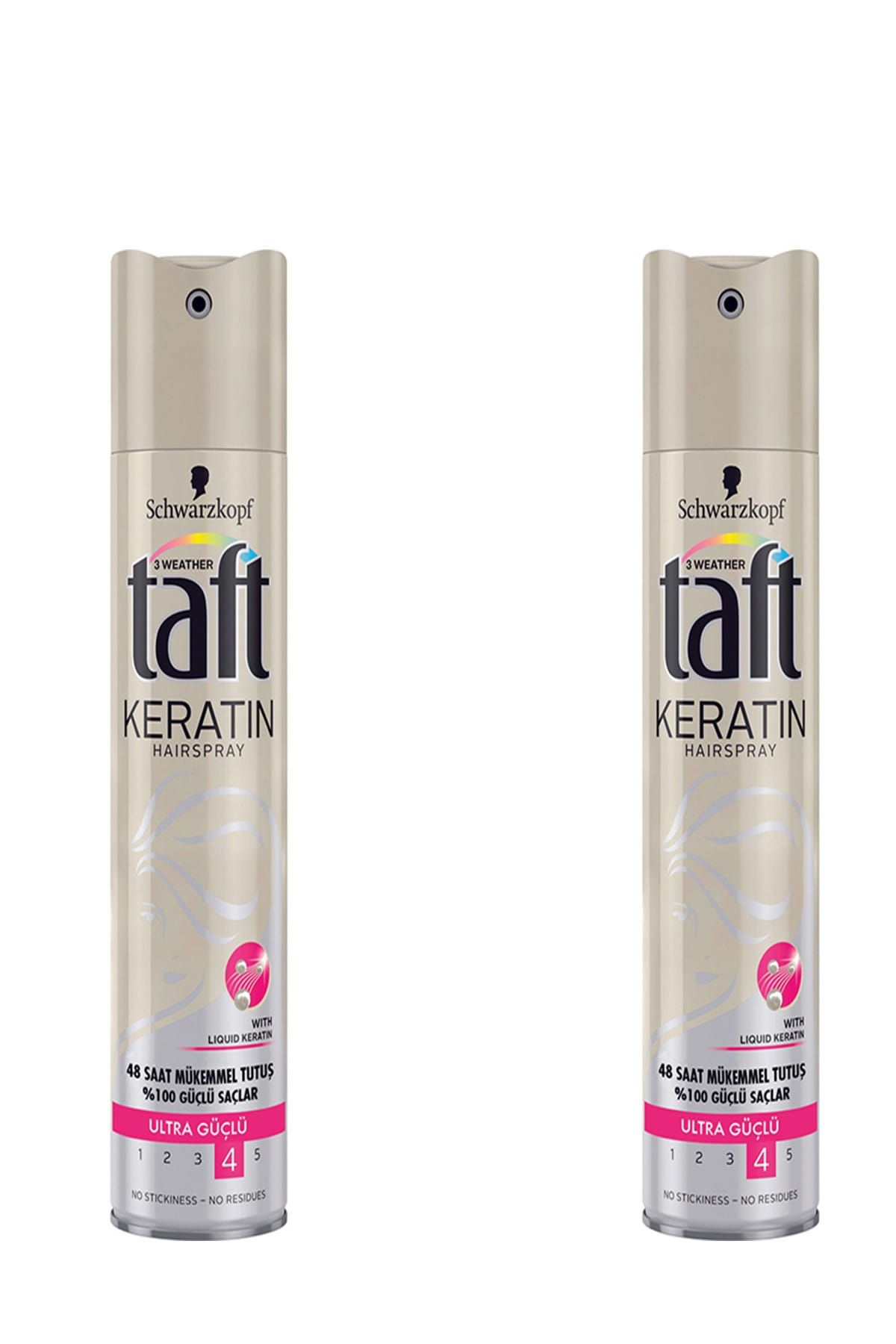 Taft Saç Spreyi Keratin x 2 Adet