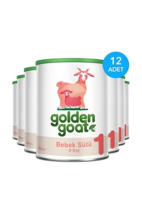 Golden Goat 1 Keçi Sütü Bazlı Bebek Sütü 12'li Paket