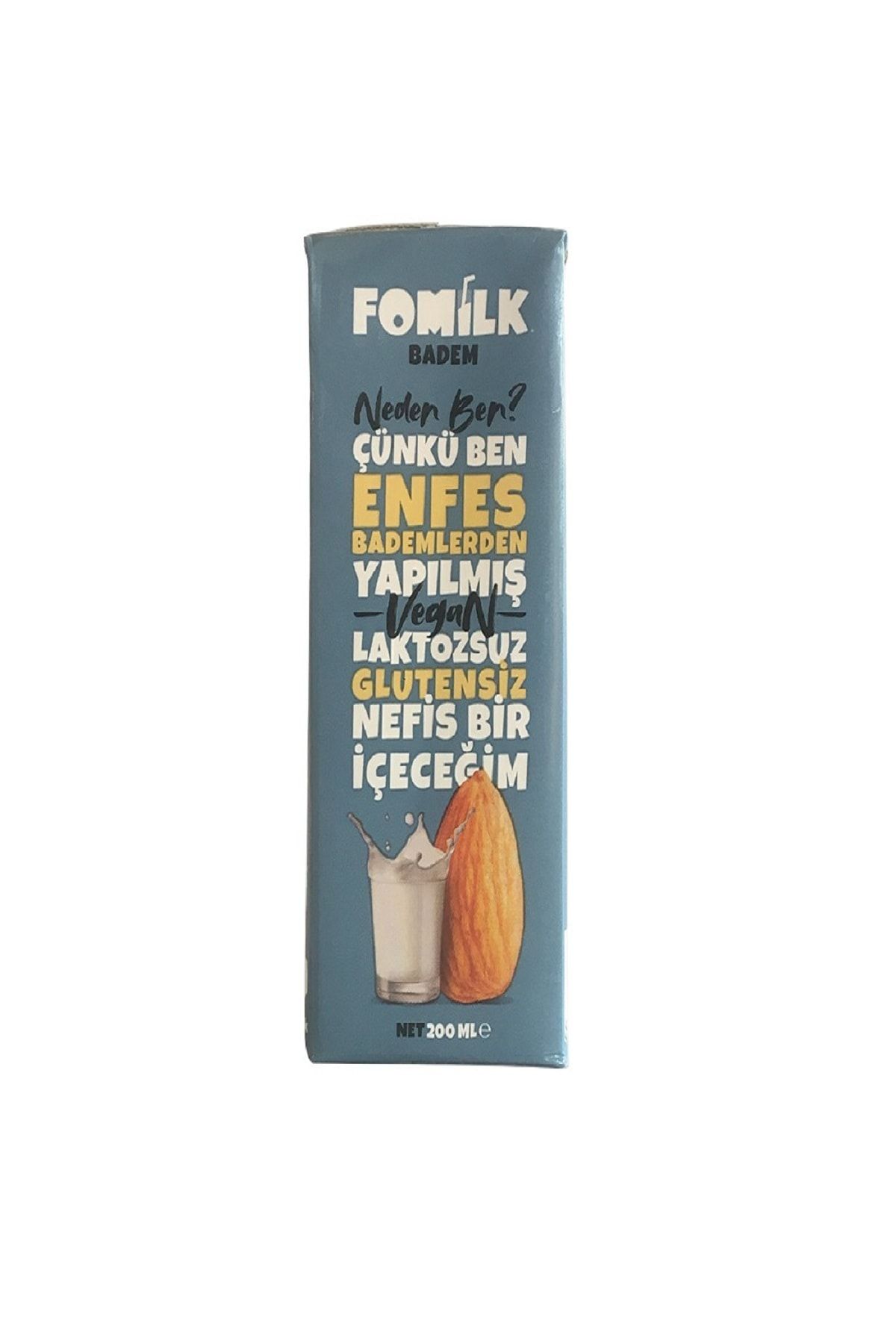 Fomilk Original Badem Sütü 200 ml