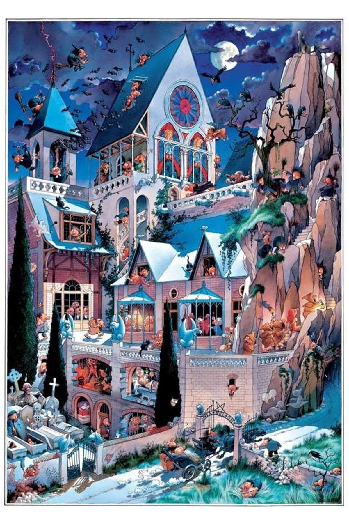 Heye Puzzle Castle Of Horror 2000 Parça Puzzle