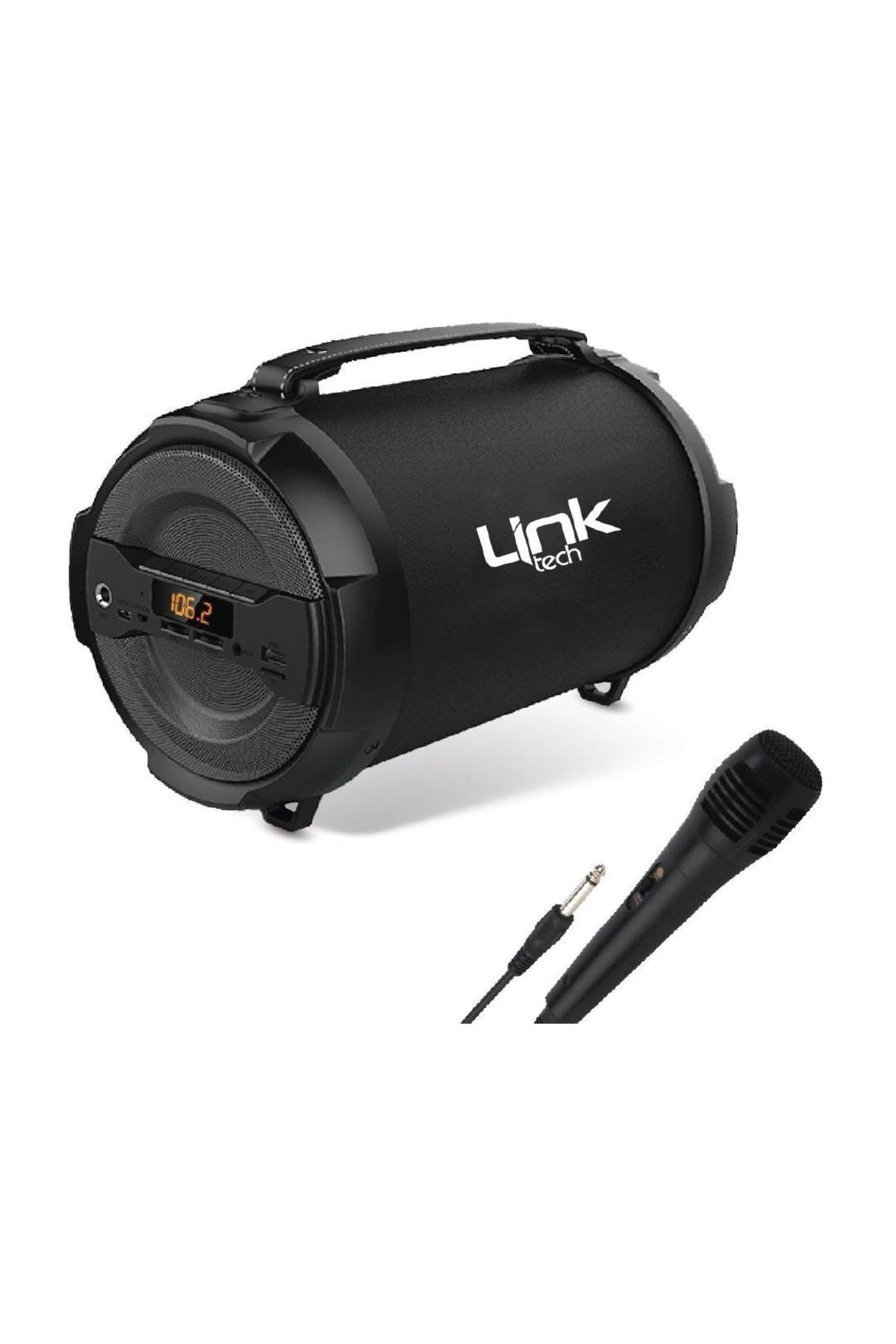 Link Tech Bluetooth Speaker Hoparlör Karaoke FM+Aux+Hafıza Kartı M260