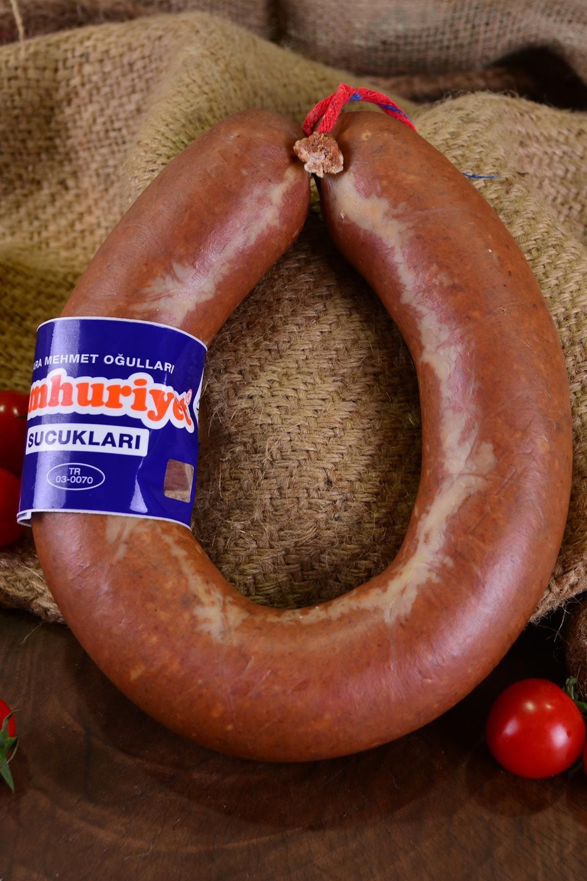 Gurmepark Cumhuriyet Kangal Fermente Sucuk %100 Dana 500 Gr