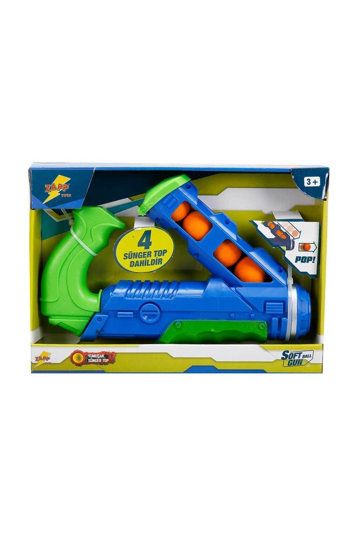Zapp Toys Sünger Top Atan Silah