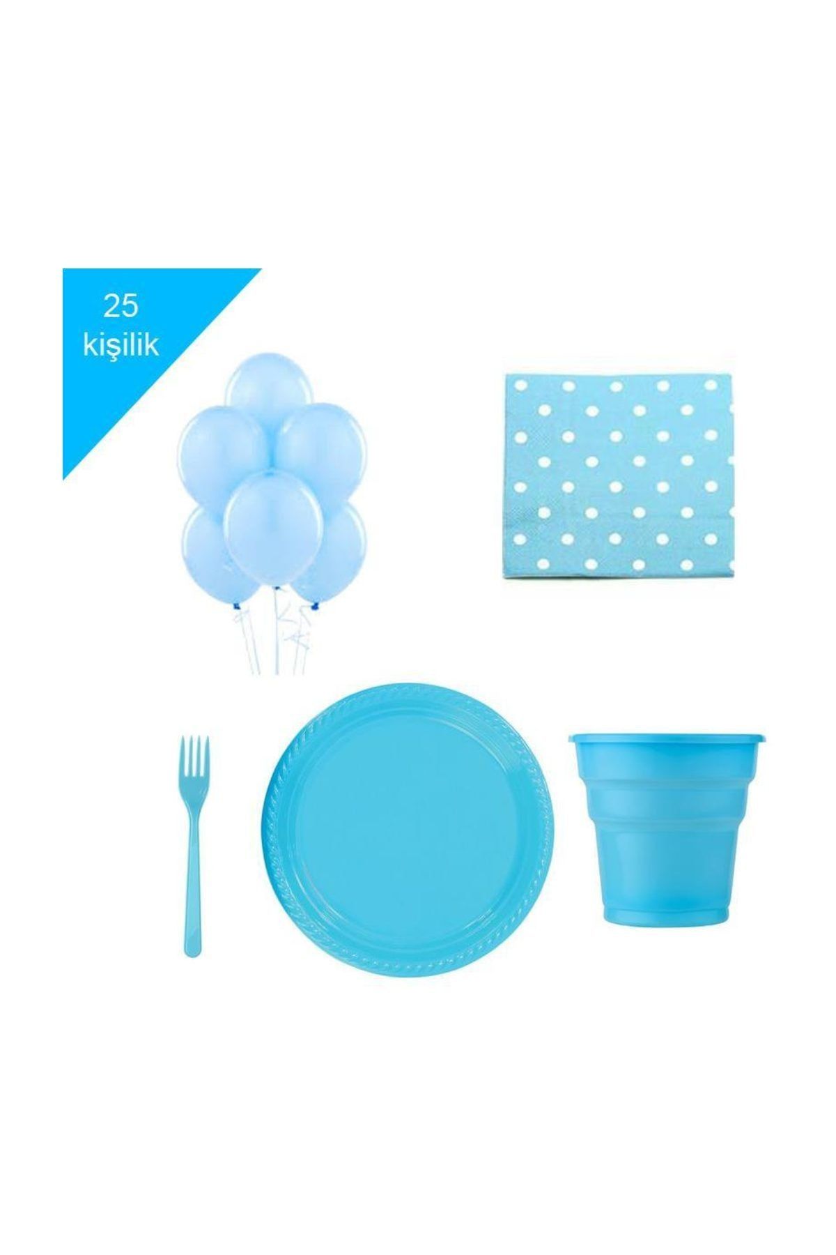 Parti Dolab Light Blue Baby Cheap Economical Party Supplies