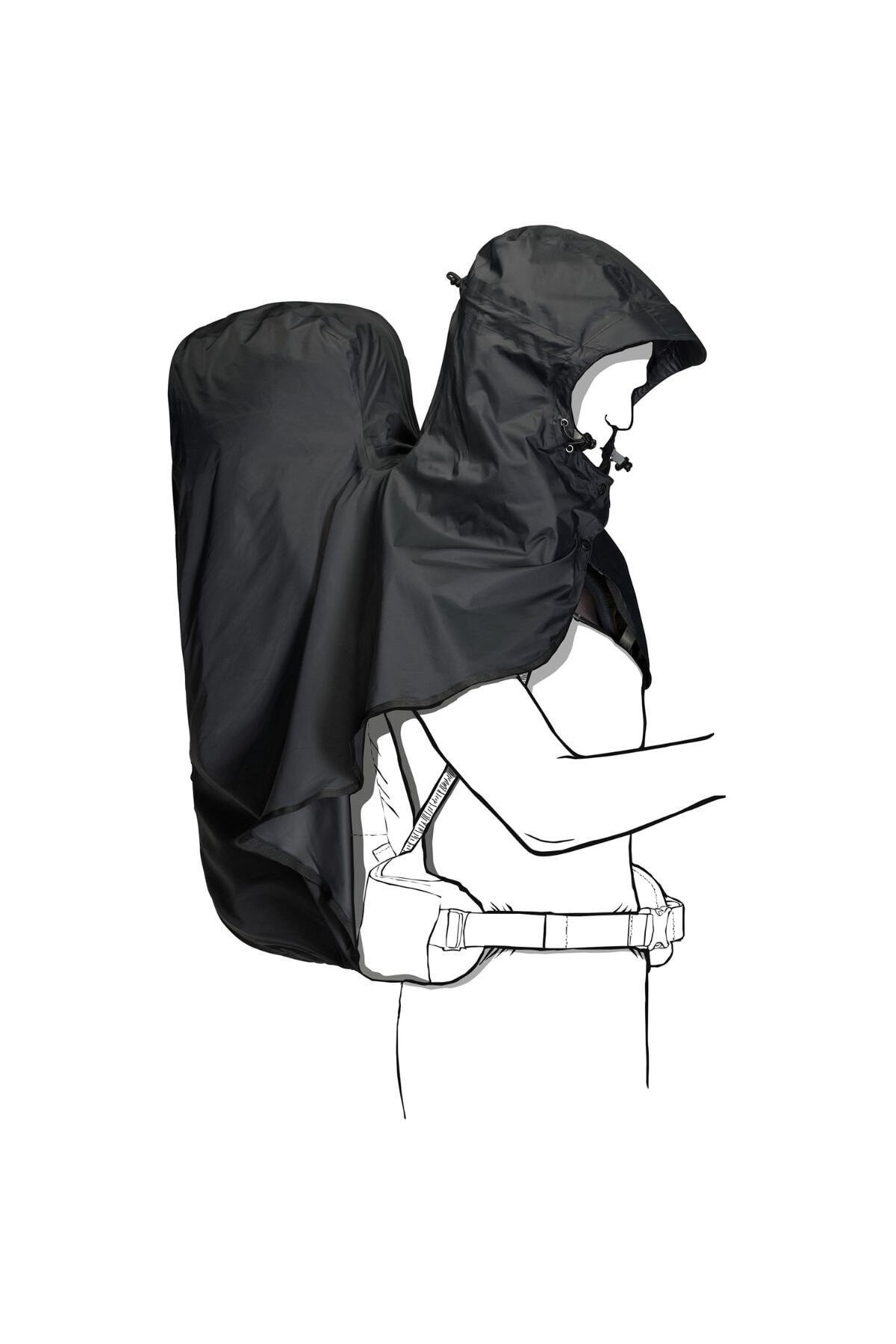 Jack Wolfskin Raincover Hoody Su Geçirmez Outdoor PançoÇanta Y
