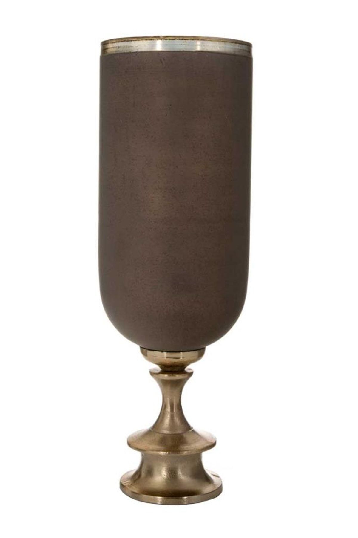Vitale Bronz Meyal Cam Vazo Küçük Boy
