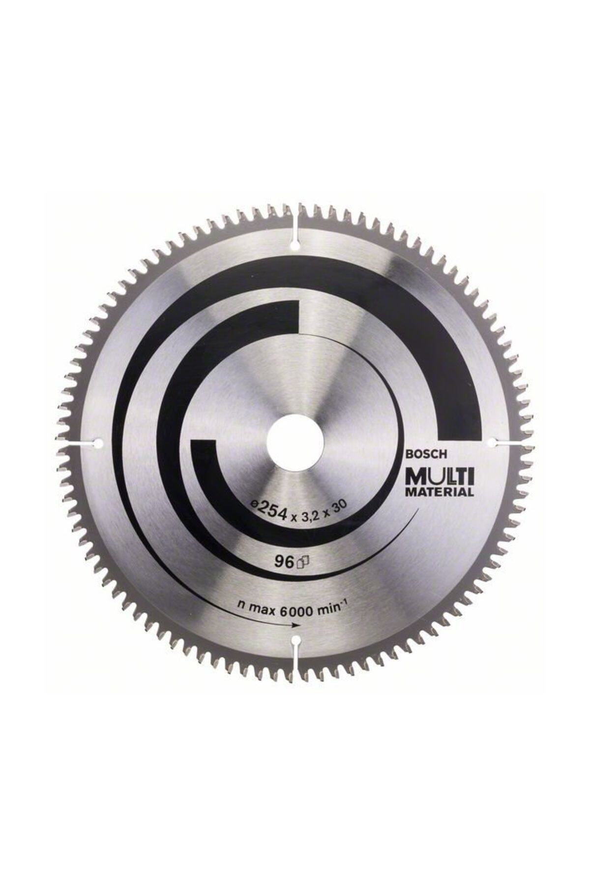 Bosch Multimaterial 254*30 Mm 96 Diş Daire Testere Bıçağı