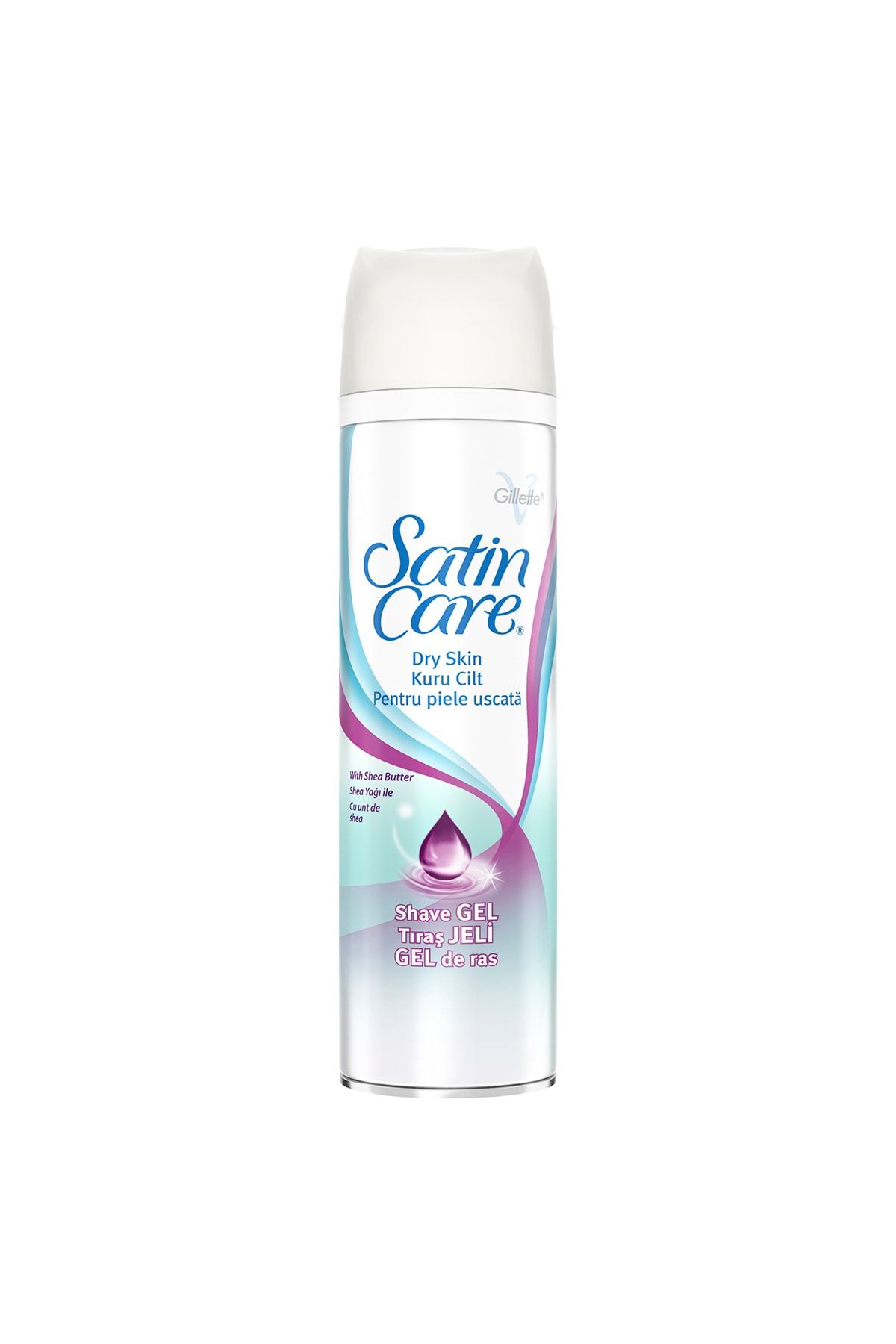 Gillette Satin Care Tıraş Jeli Kuru Ciltler 200 ml
