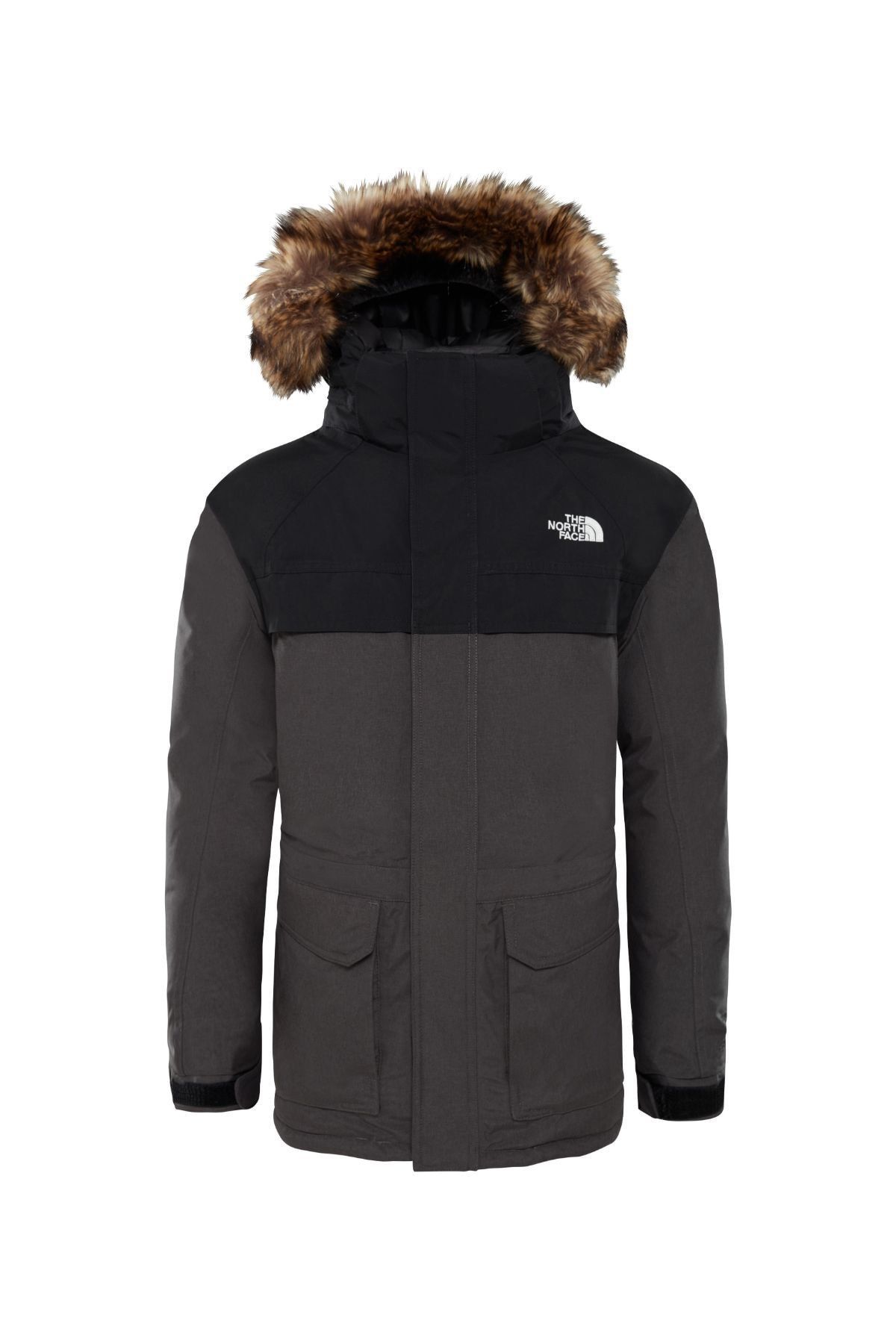 THE NORTH FACE Erkek Çocuk Siyah -Gri Mc Murdo Down  Parka