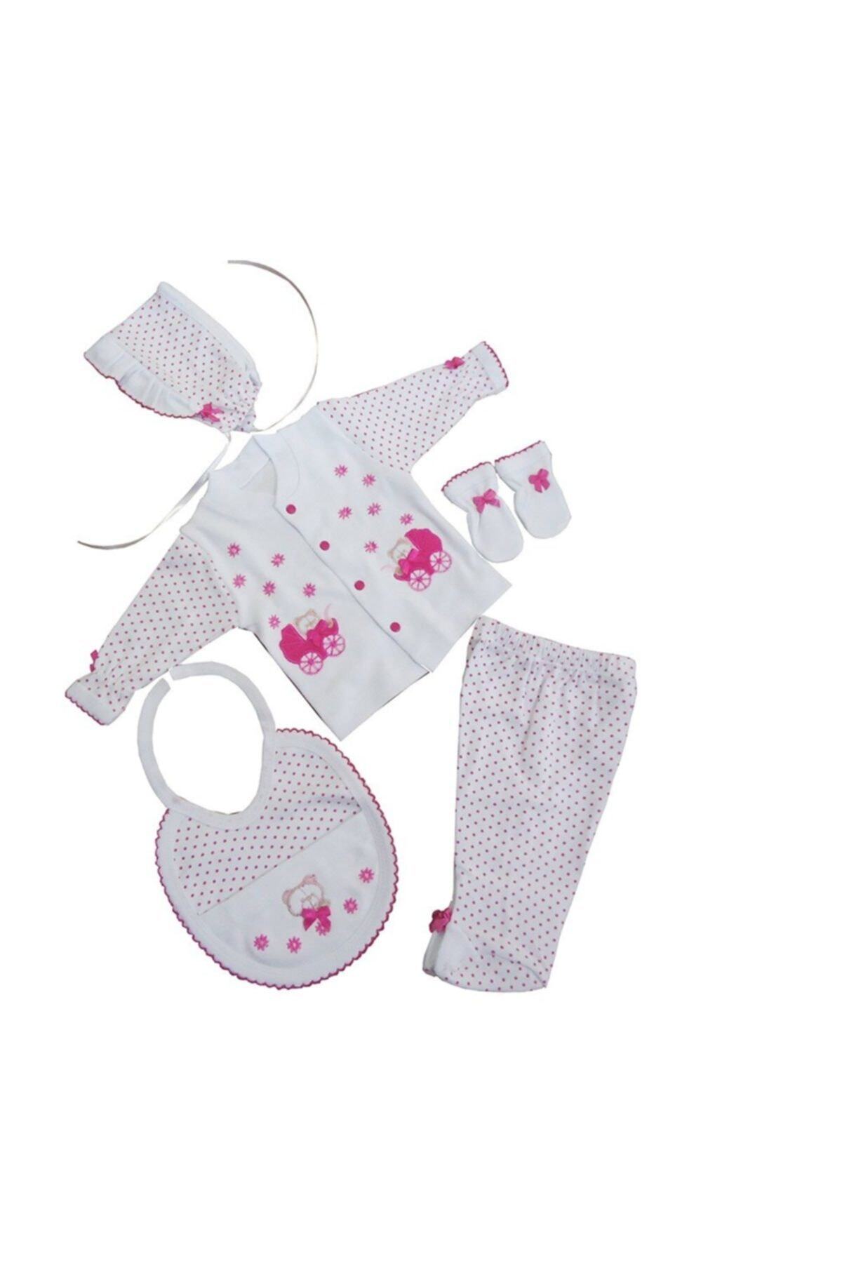 Sema Baby 5'li Set - Pembe