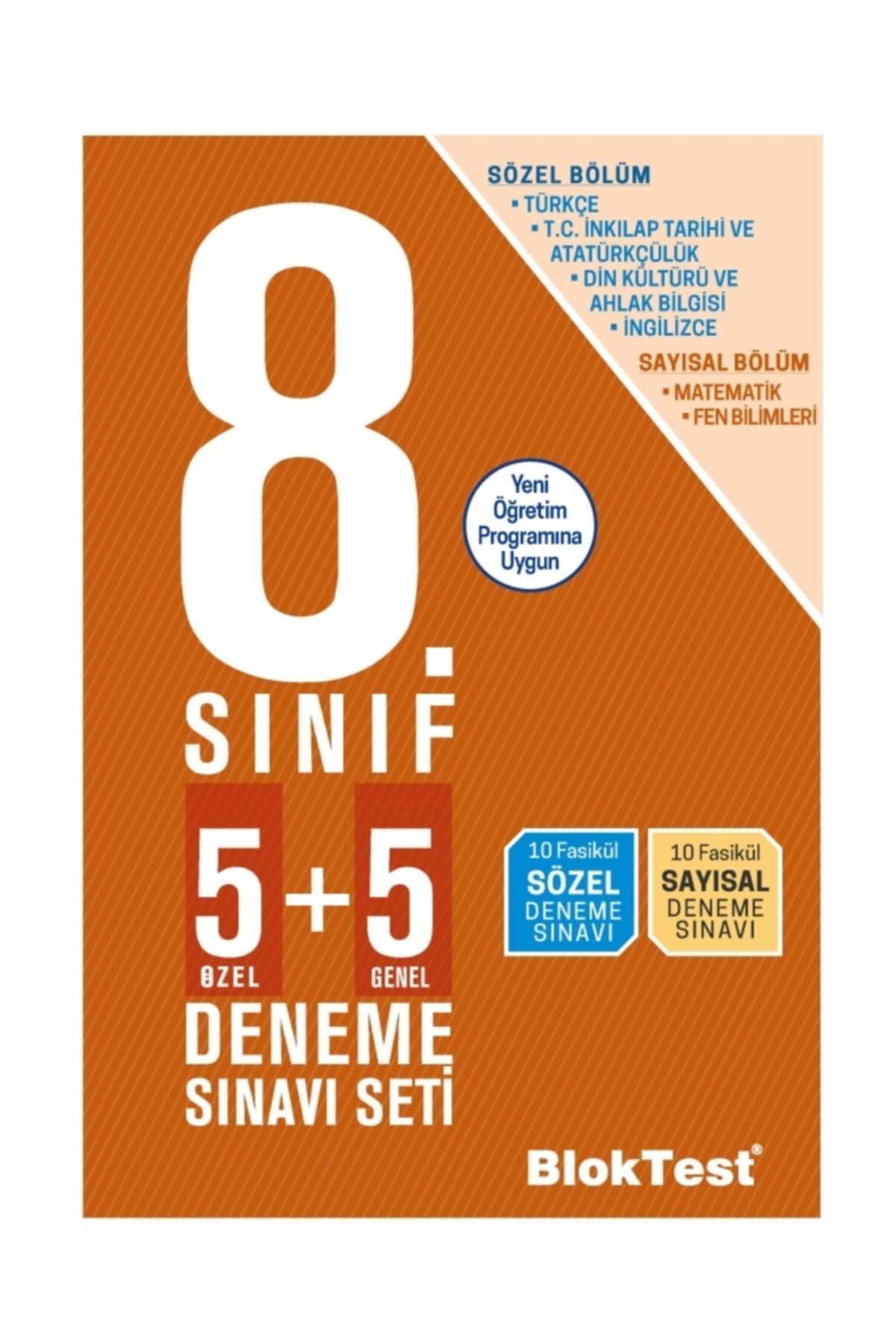 Tudem Yayınları 8.sınıf Bloktest Deneme Sınavı Seti (5+5) 1