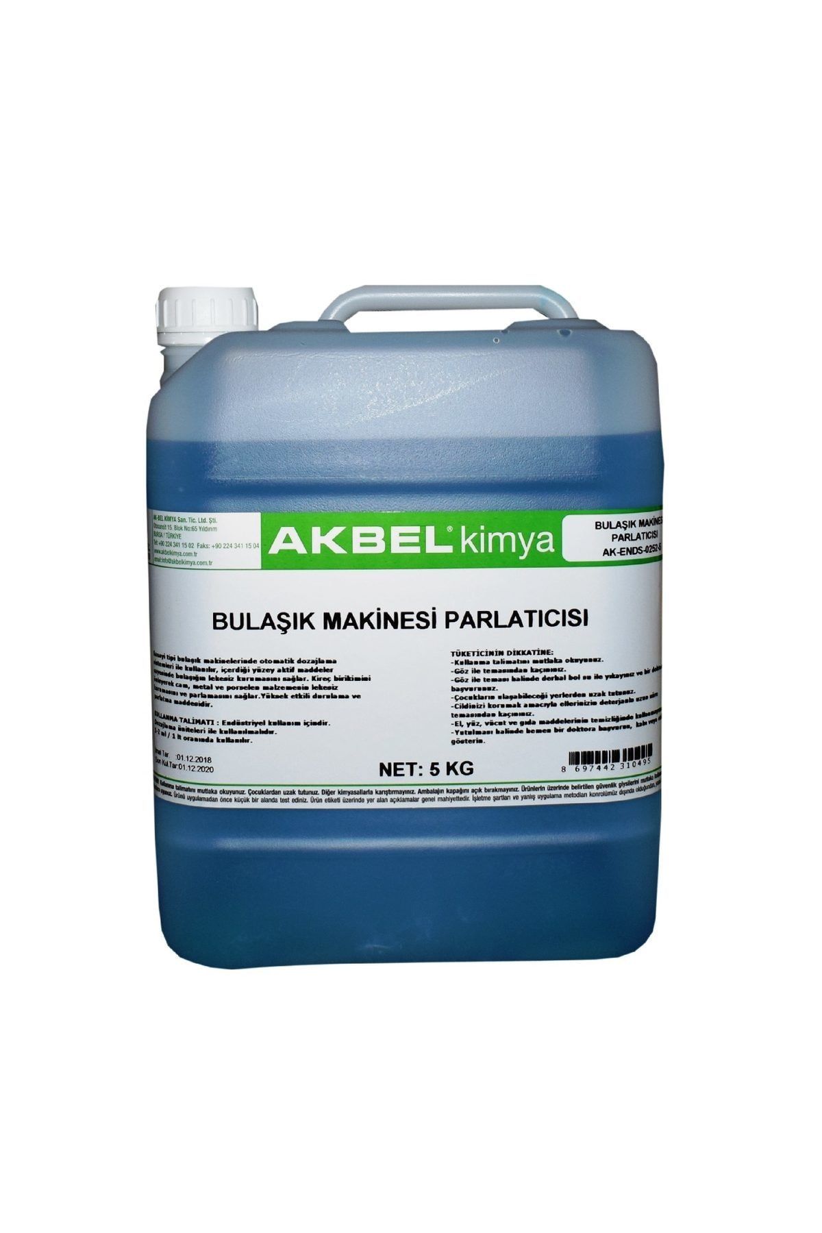 akbel Akbel Bulaşık Makinesi Parlatıcısı 5 Kg